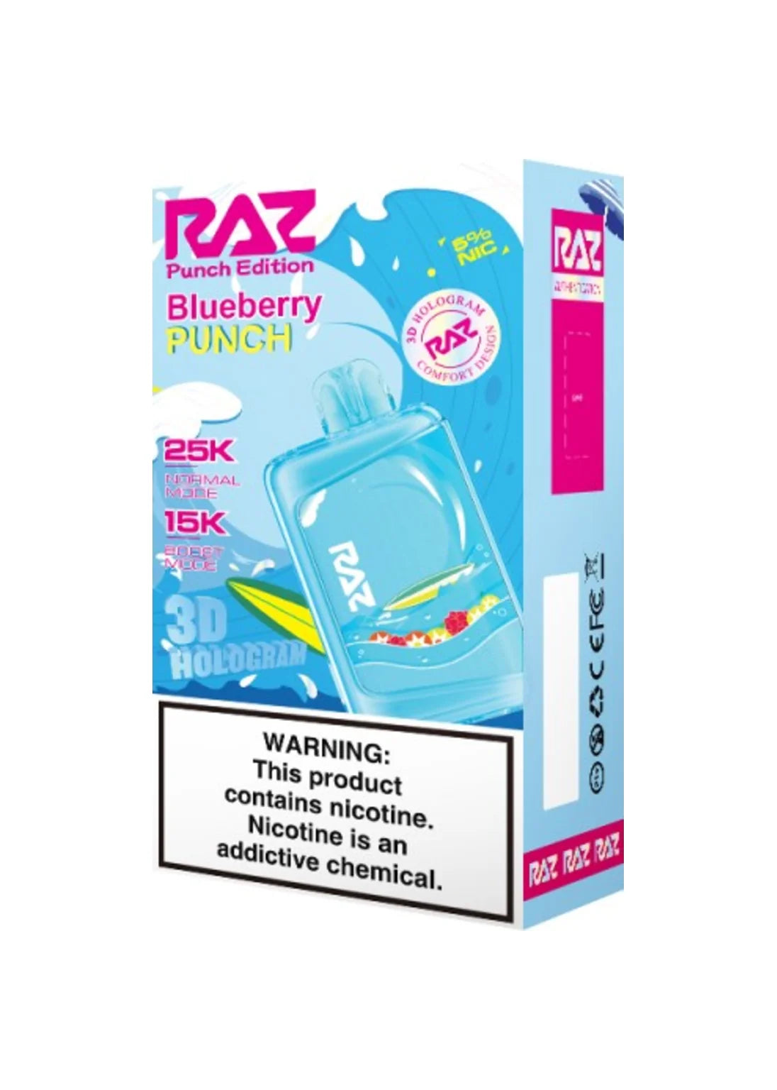 RAZ LTX 25K Blueberry Punch | GetPop RAZ LTX 25K Blueberry Punch | GetPop