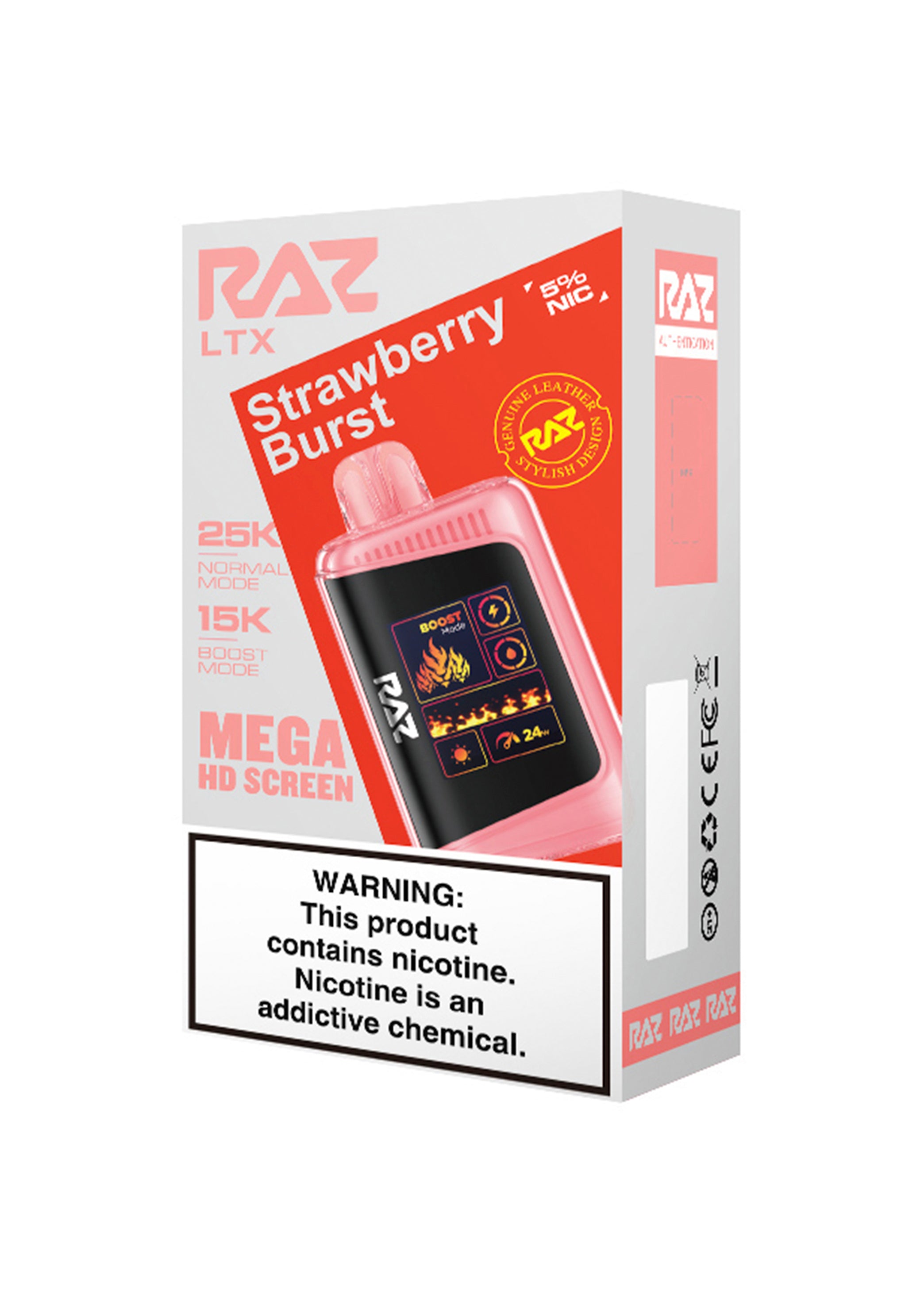 elf bar vape uk RAZ LTX 25K Strawberry Burst