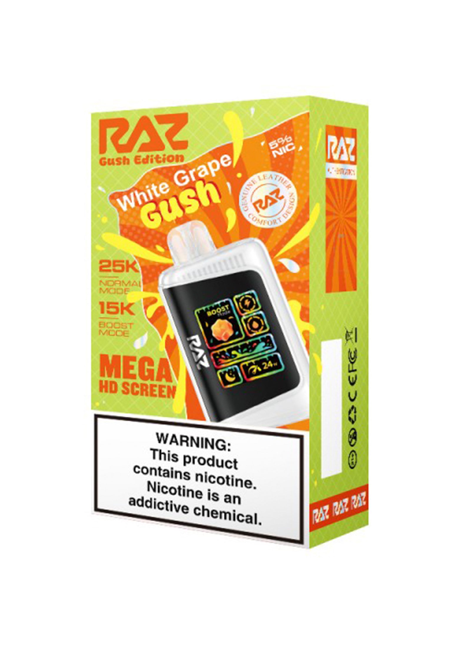 RAZ LTX 25K White Grape Gush | GetPop RAZ LTX 25K White Grape Gush | GetPop