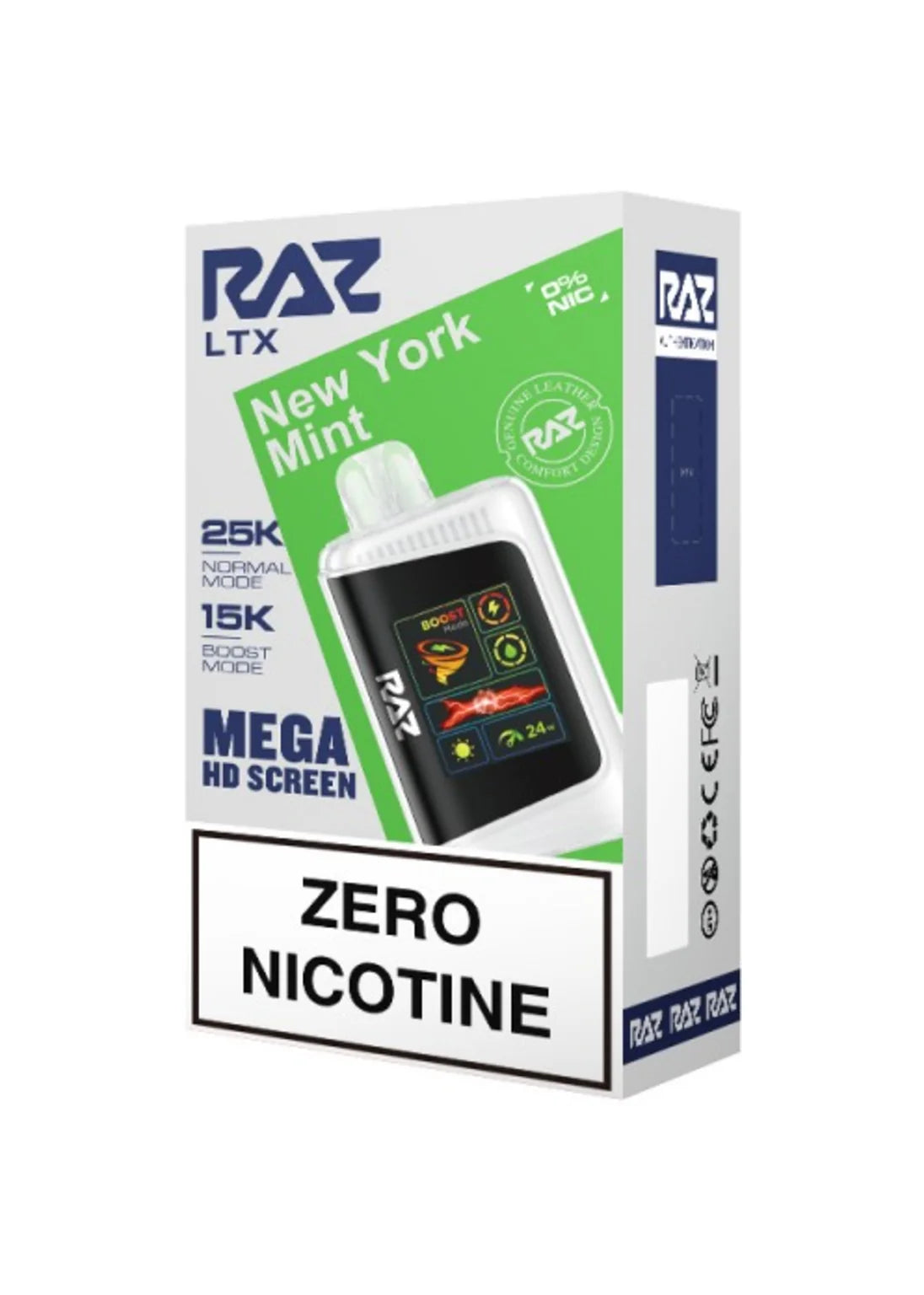 Raz 25k New Flavors RAZ LTX 25K Zero Nicotine Vape