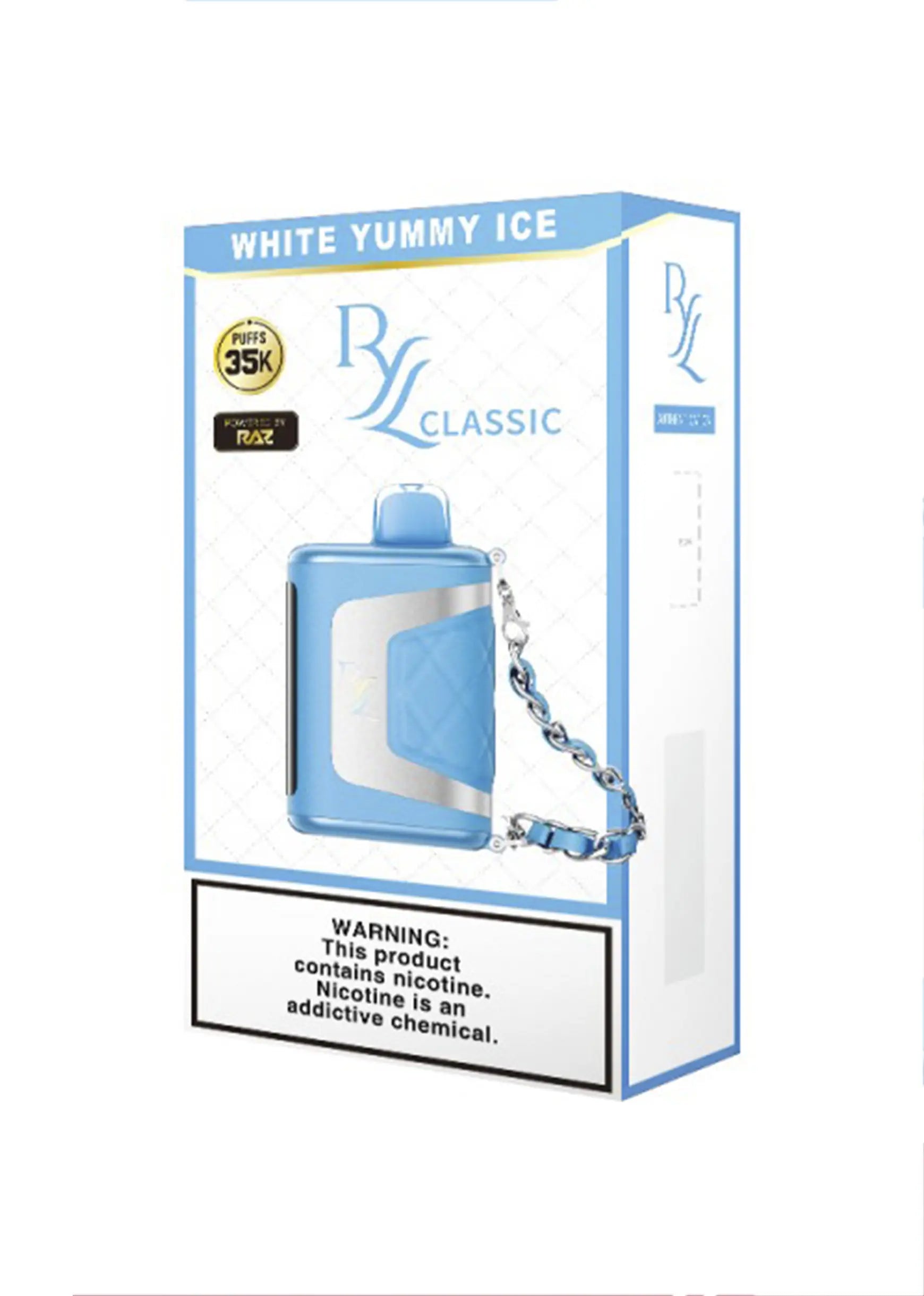 RAZ RYL Classic 35K White Yummy Ice | GetPop RAZ RYL Classic 35K White Yummy Ice | GetPop