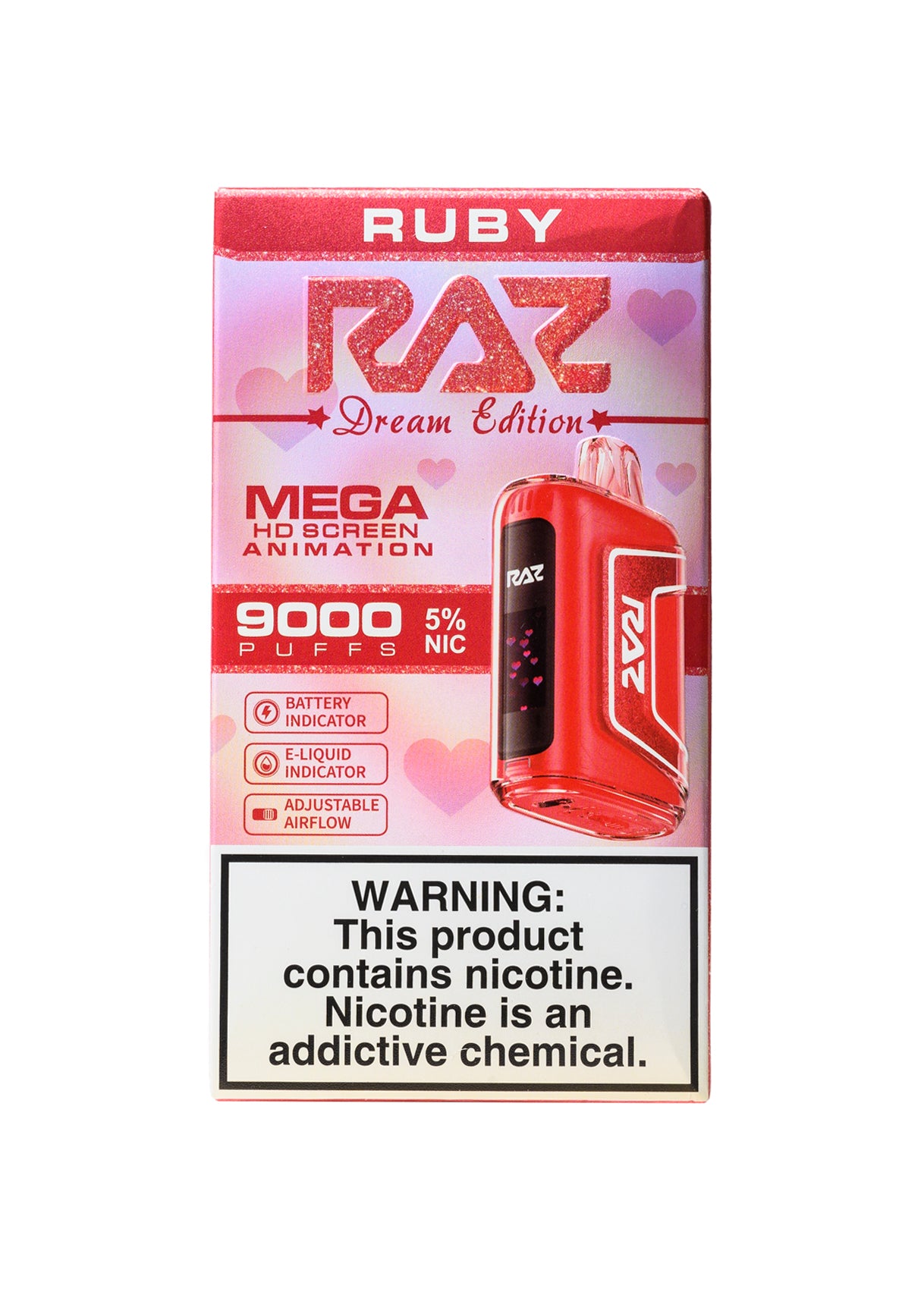 RAZ TN9000 Ruby (Cherry Strawberry Raspberry) | GetPop RAZ TN9000 Ruby (Cherry Strawberry Raspberry) | GetPop