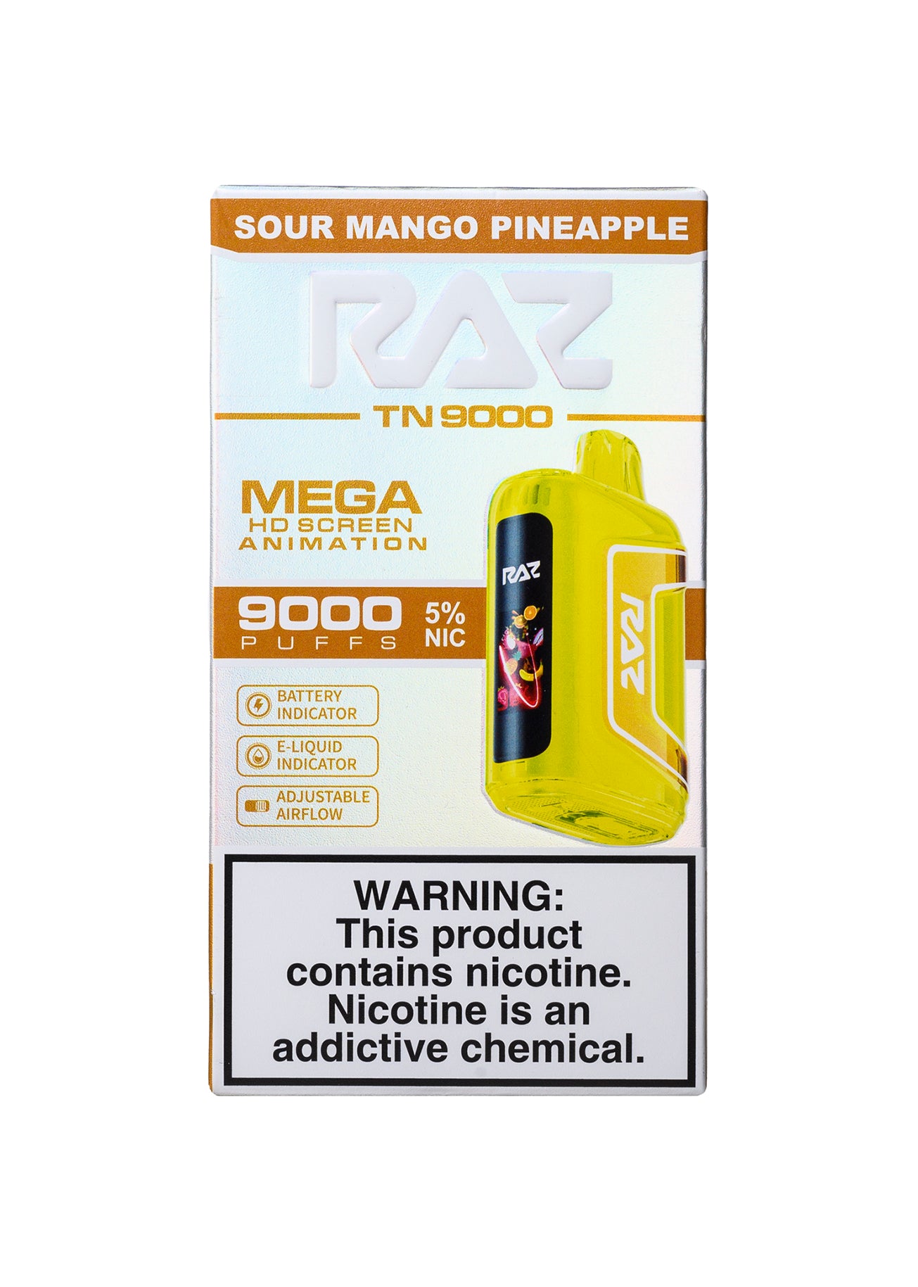raz vape screen white RAZ LTX Disposable Vape