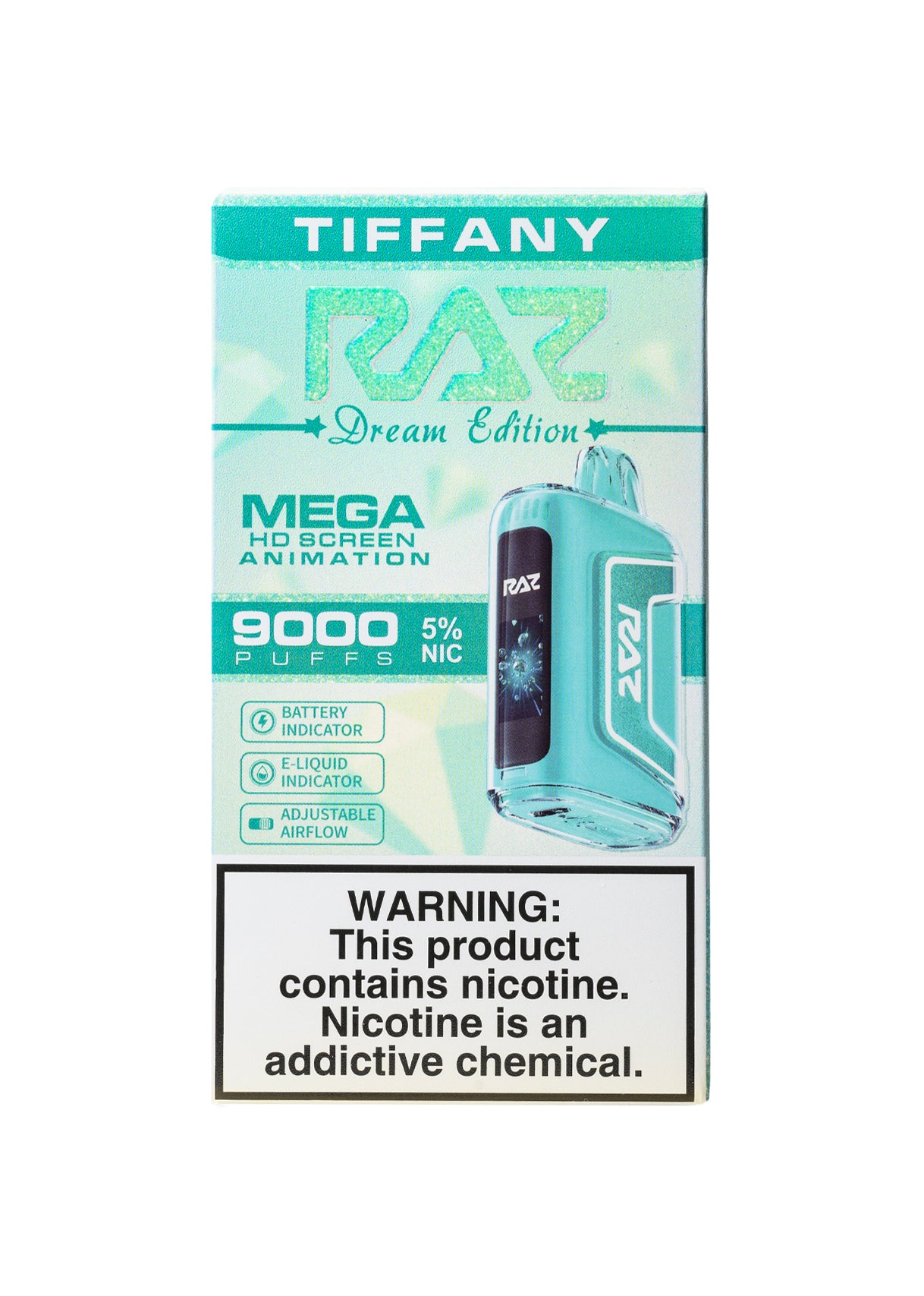 elf bar vape uk RAZ TN9000 Tiffany (Kiwi Watermelon)
