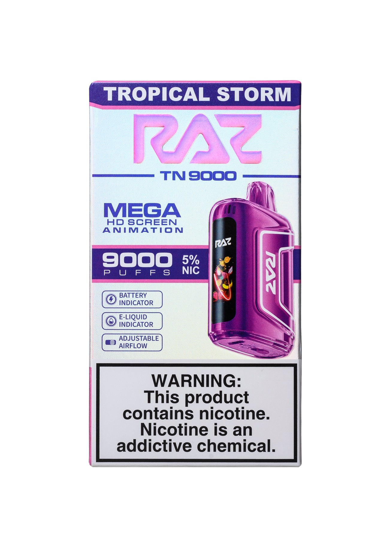 RAZ TN9000 Tropical Storm (Cherry Lime Grapefruit) | GetPop RAZ TN9000 Tropical Storm (Cherry Lime Grapefruit) | GetPop