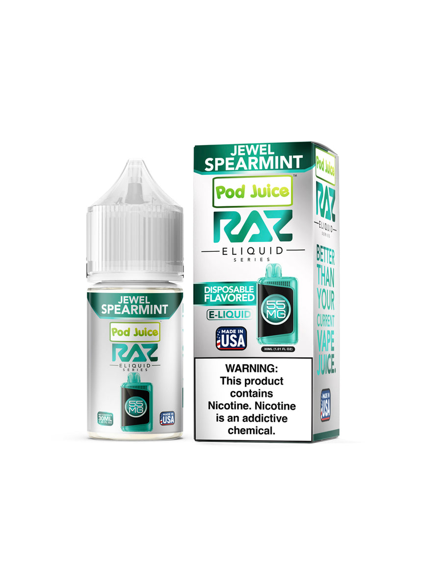 Nic Vape POD JUICE SALT JEWEL MINT SAPPHIRE 65MG 30ML – Empire Smoke  Distributors Mint Flavors