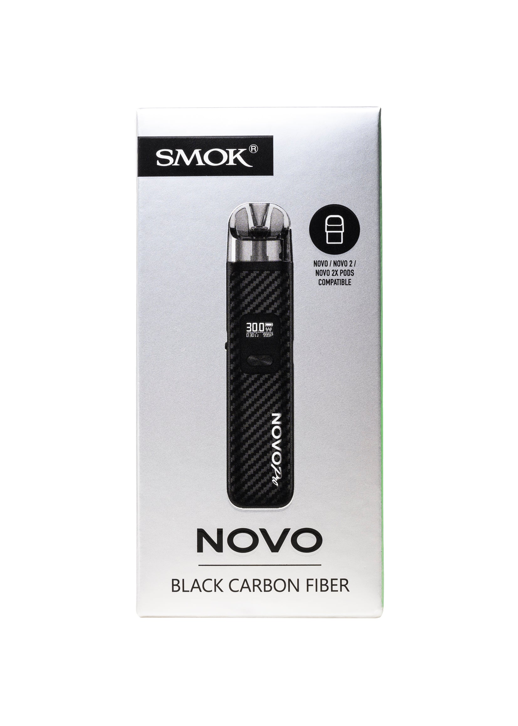 SMOK Novo Pro Black Carbon Fiber | GetPop SMOK Novo Pro Black Carbon Fiber | GetPop