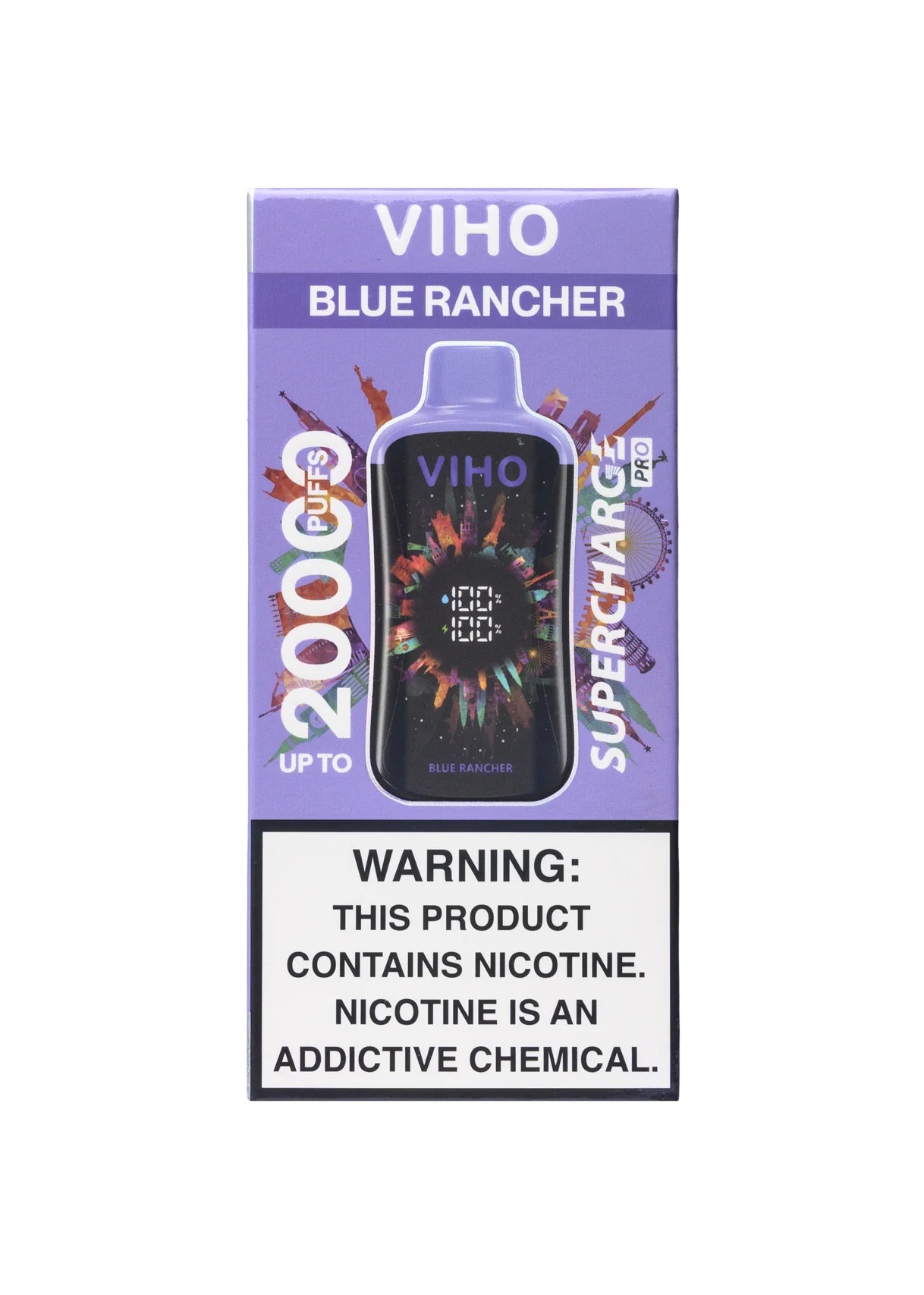 VIHO Supercharge Pro 20K Blue Rancher