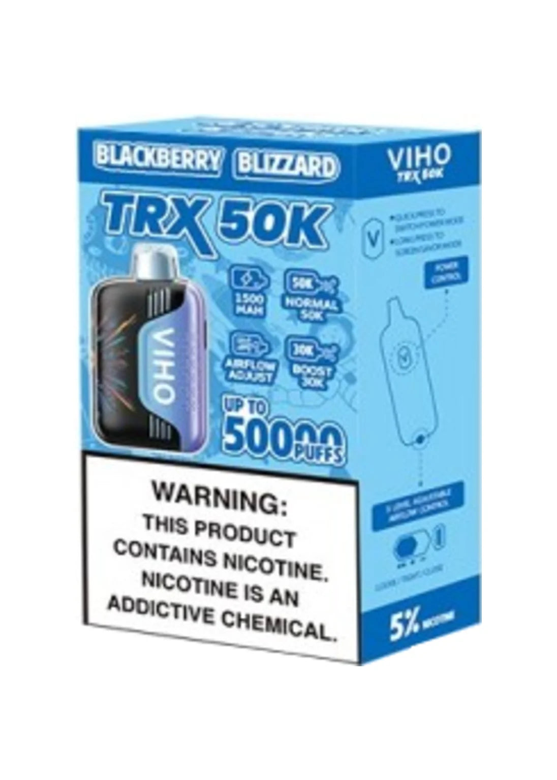 VIHO TRX 50K Blackberry Blizzard | GetPop