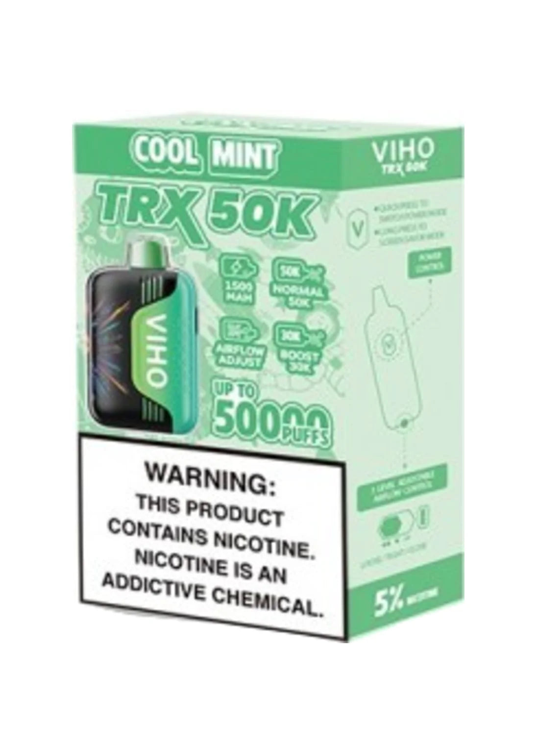 For Sale Viho Supercharge Cool Mint 20000 Puffs Australia Viho Cool Mint Tea