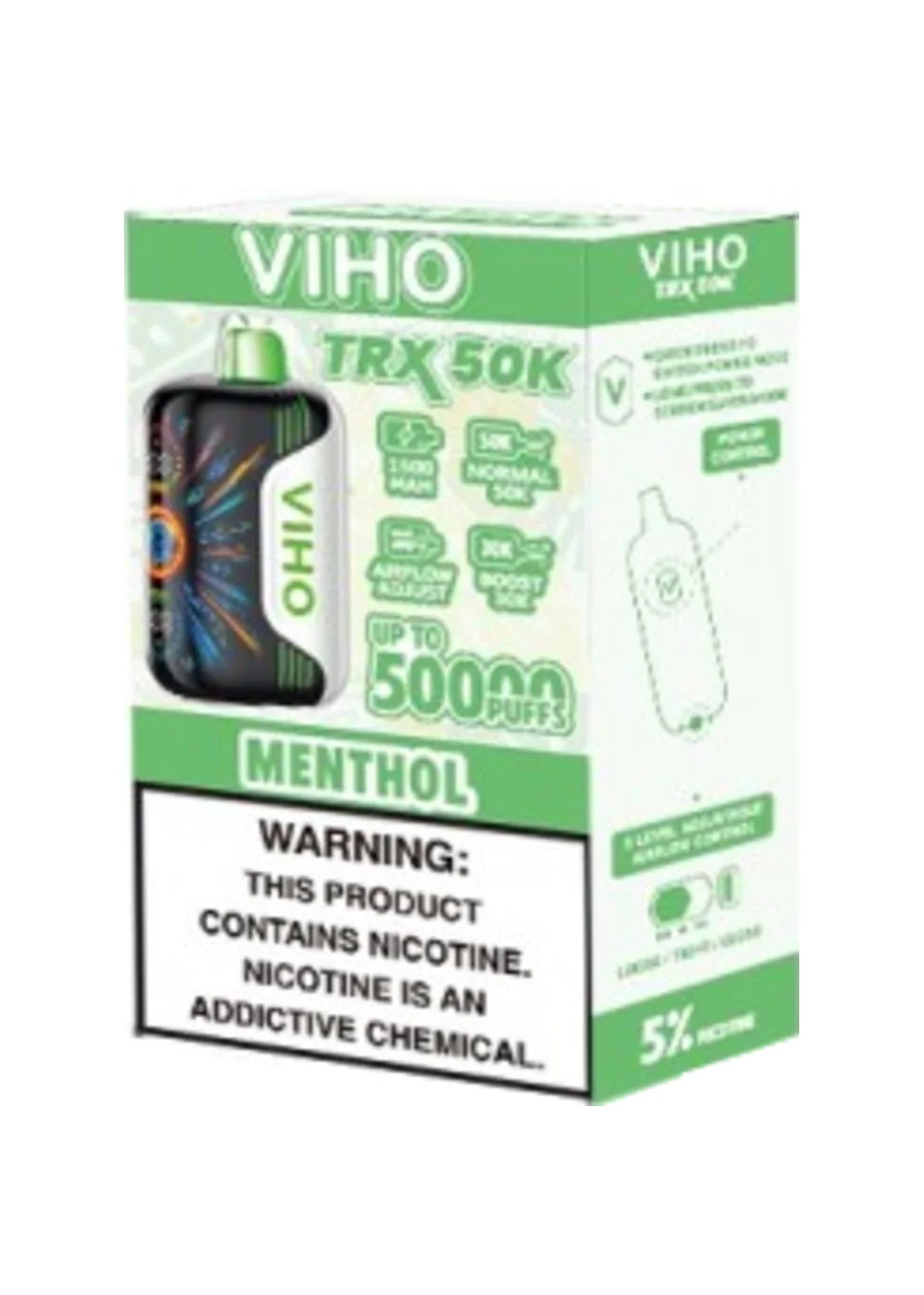 VIHO TRX 50K Menthol | GetPop