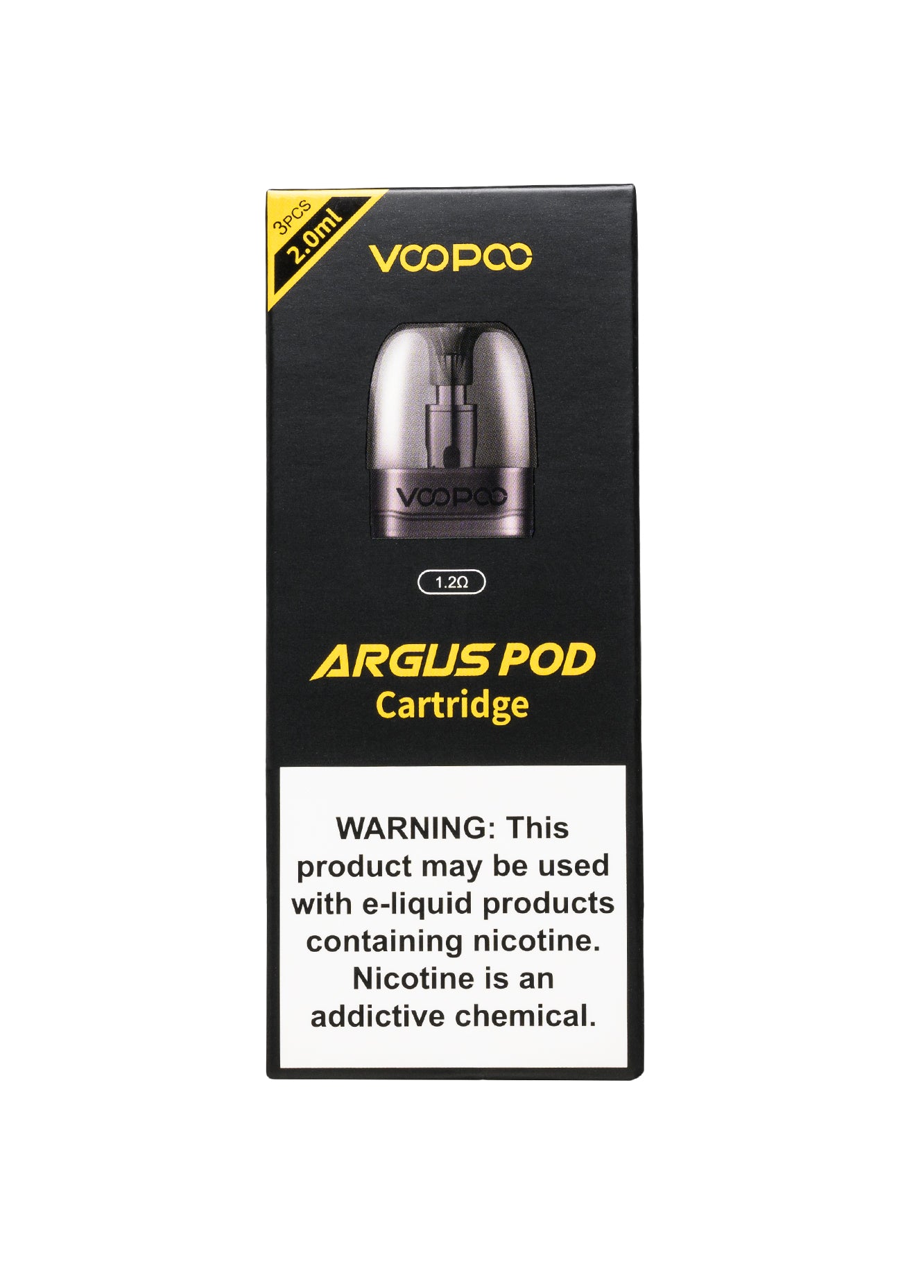 Voopoo Argus P2 Pods Side Fill Cartridge (1.2-ohm, 2ml) | GetPop Voopoo Argus P2 Pods Side Fill Cartridge (1.2-ohm, 2ml) | GetPop