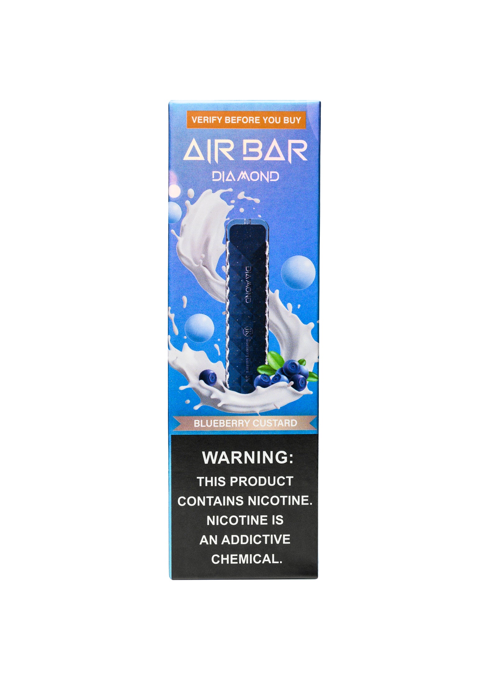 Air Bar Diamond 500 Blueberry Custard | GetPop Air Bar Diamond 500 Blueberry Custard | GetPop