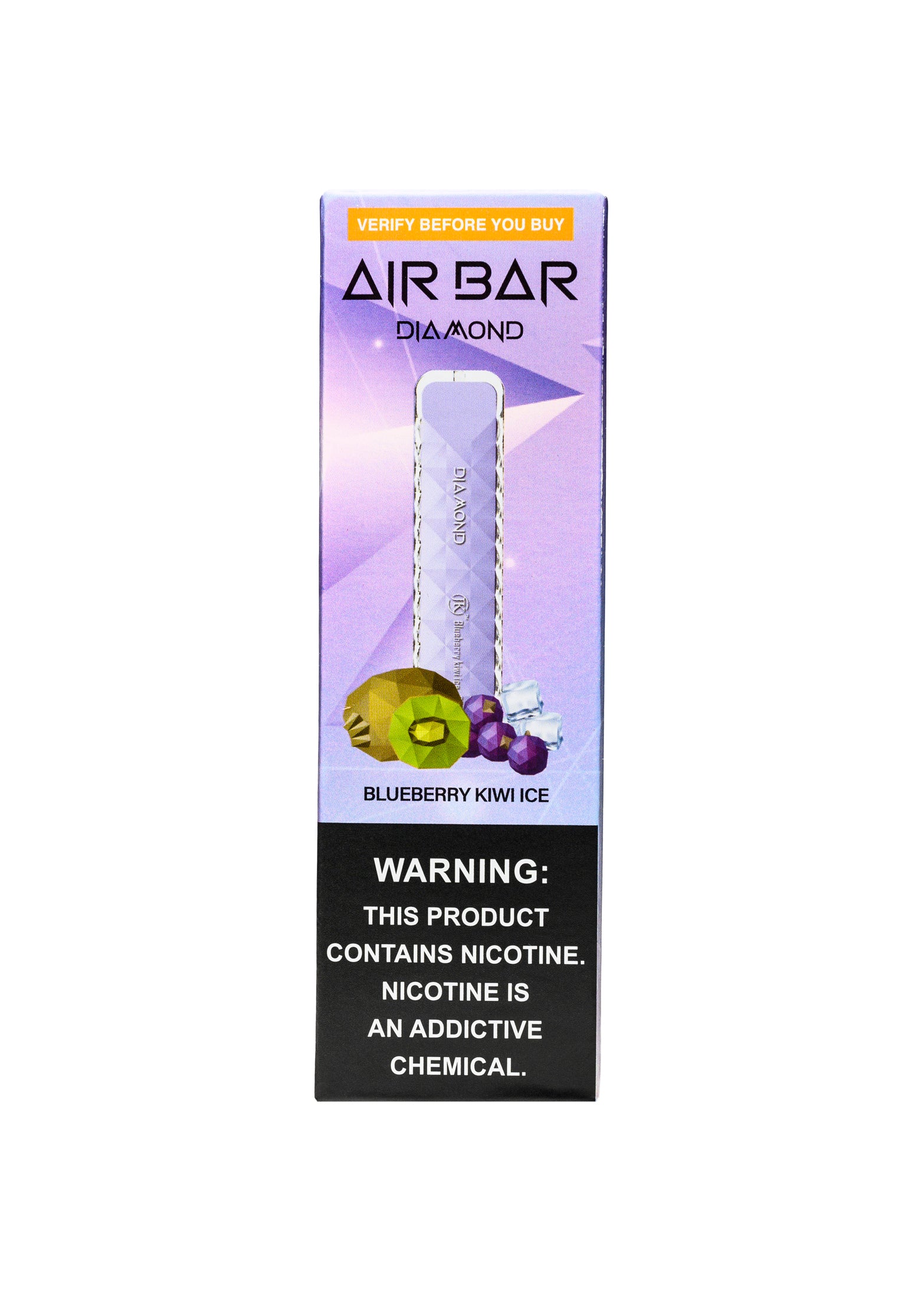 Air Bar Diamond 500 Blueberry Kiwi Ice | GetPop Air Bar Diamond 500 Blueberry Kiwi Ice | GetPop