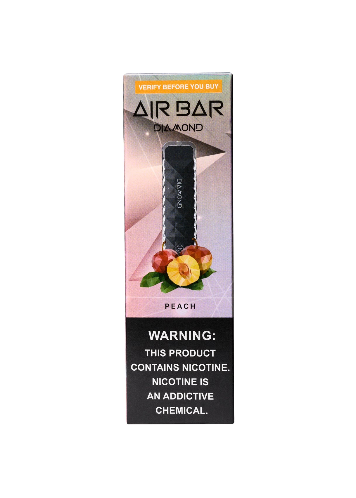 Air Bar Diamond 500 Peach | GetPop Air Bar Diamond 500 Peach | GetPop