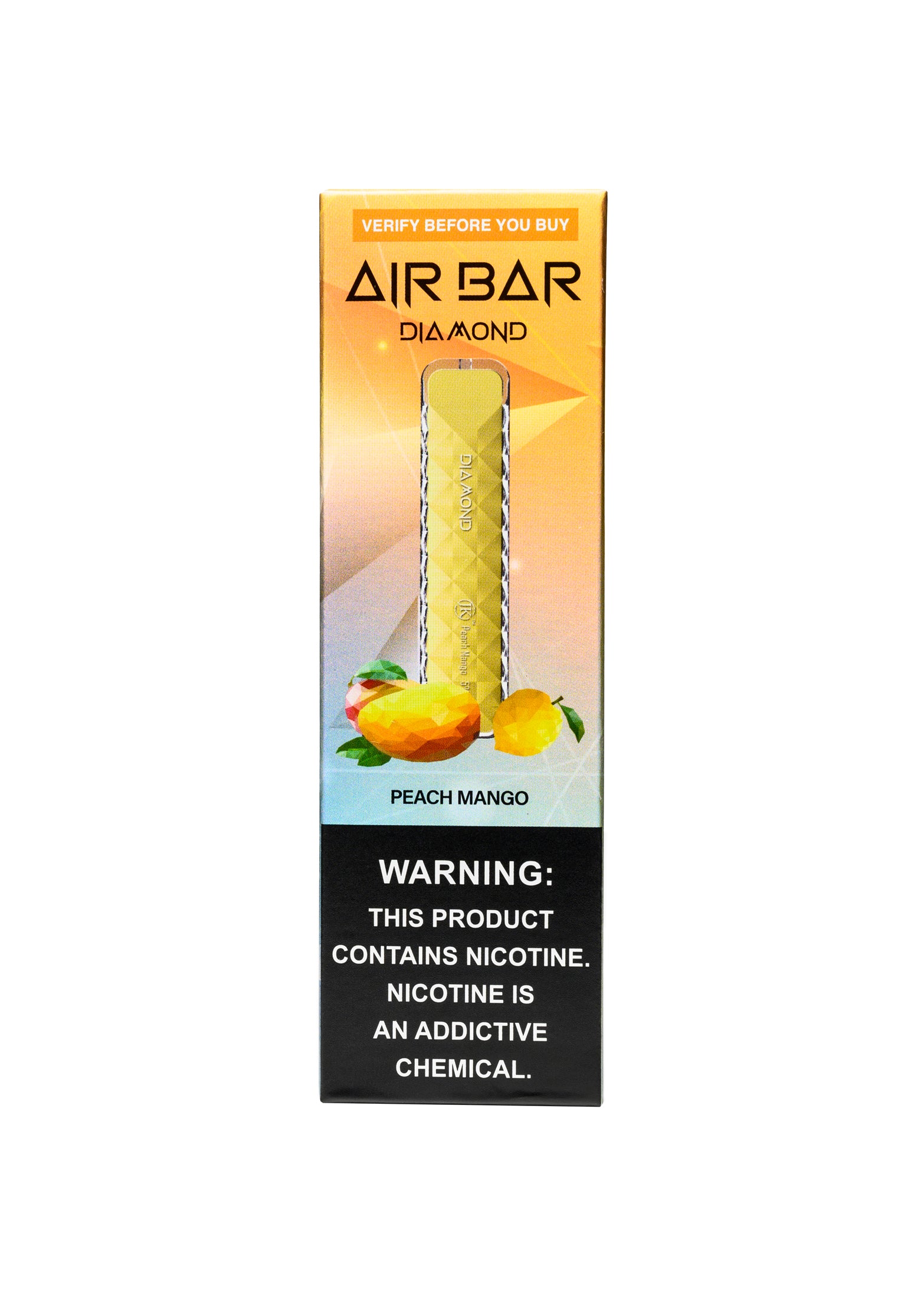 Air Bar Diamond 500 Peach Mango | GetPop Air Bar Diamond 500 Peach Mango | GetPop