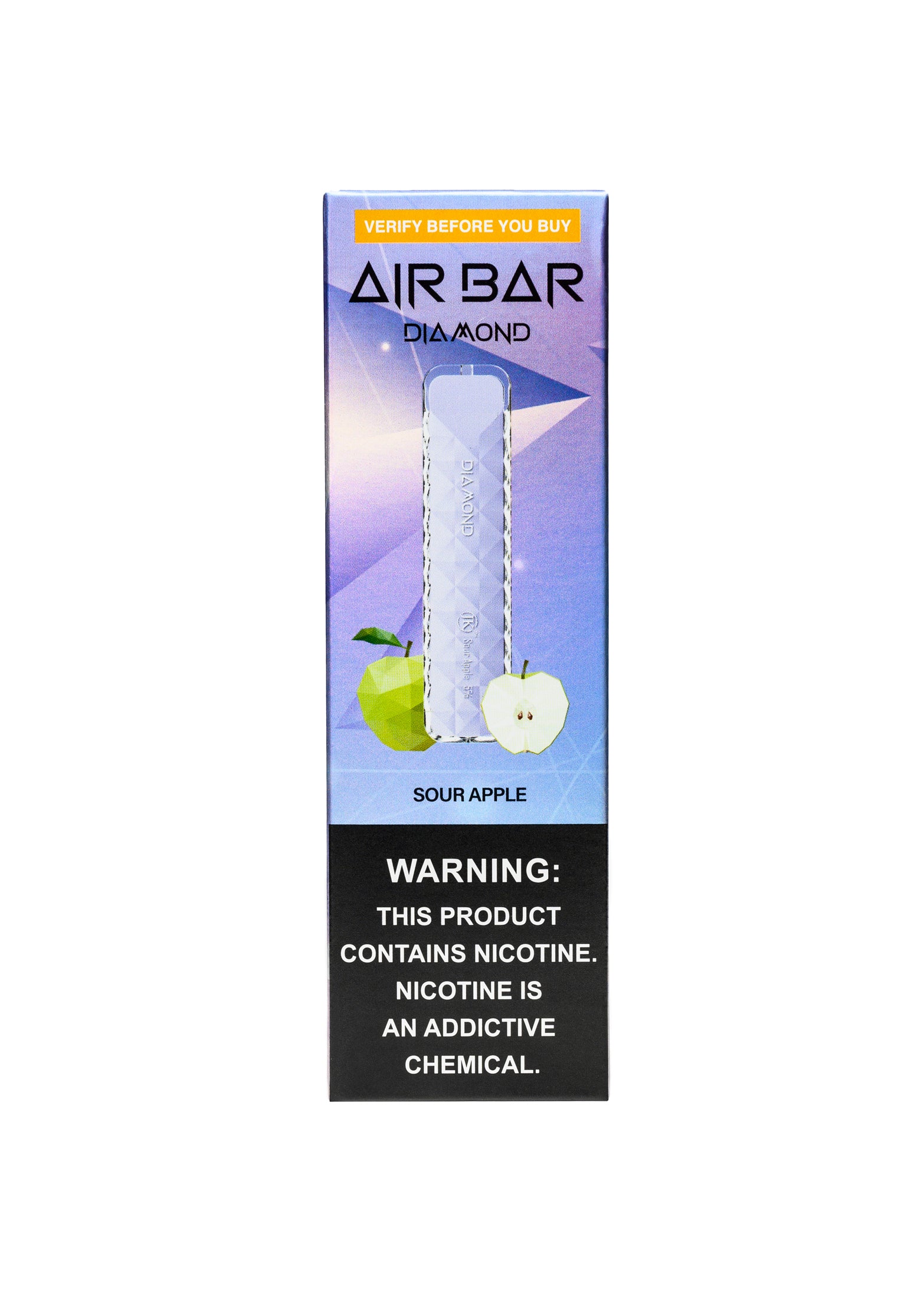 Air Bar Diamond 500 Sour Apple | GetPop Air Bar Diamond 500 Sour Apple | GetPop