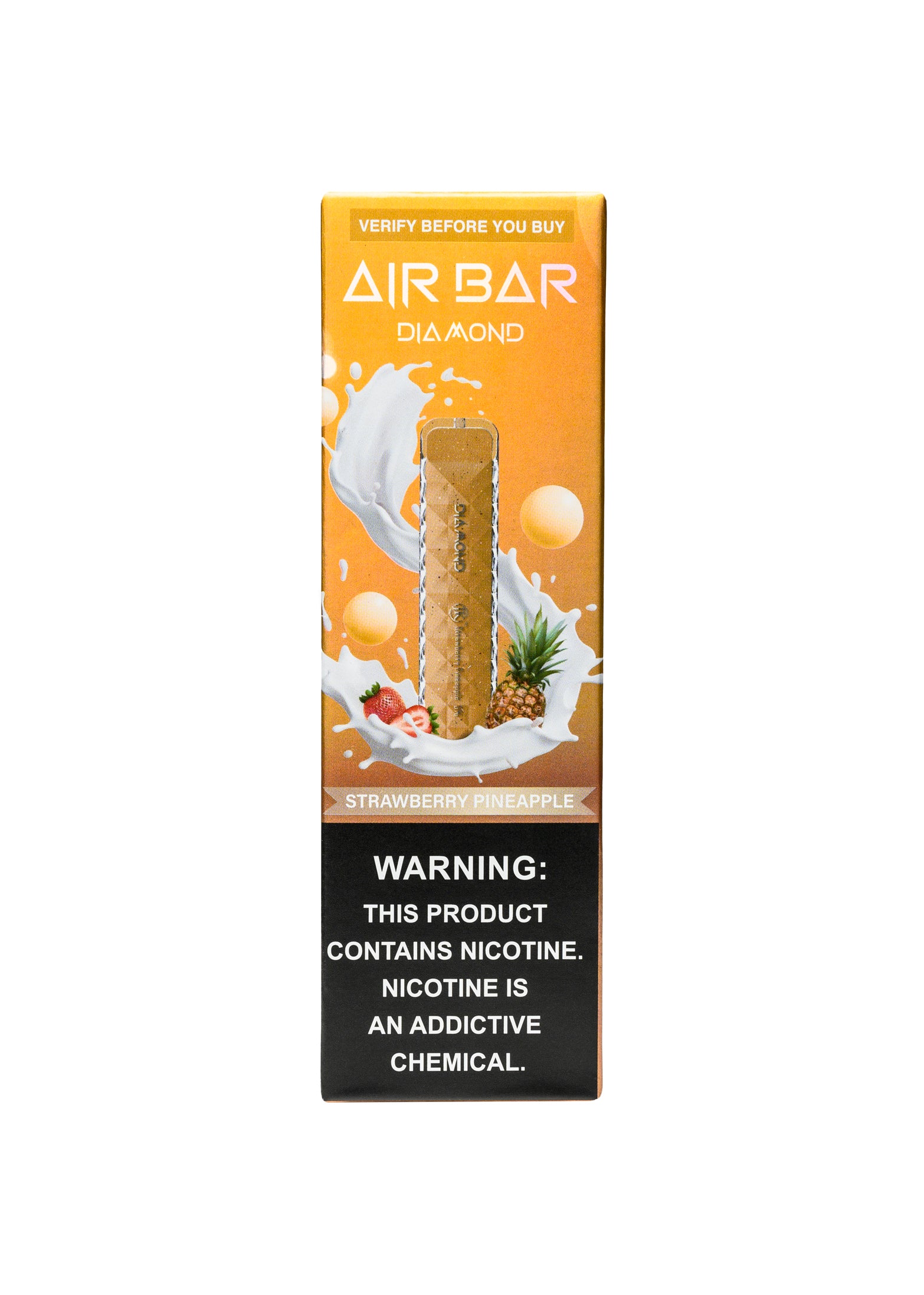 Air Bar Diamond 500 Strawberry Pineapple (Strawberry Pina Colada) | GetPop Air Bar Diamond 500 Strawberry Pineapple (Strawberry Pina Colada) | GetPop