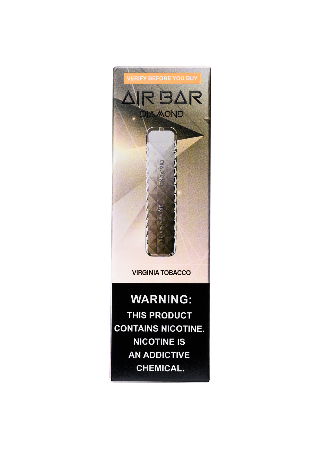 Air Bar Diamond 500 Virginia Tobacco | GetPop Air Bar Diamond 500 Virginia Tobacco | GetPop