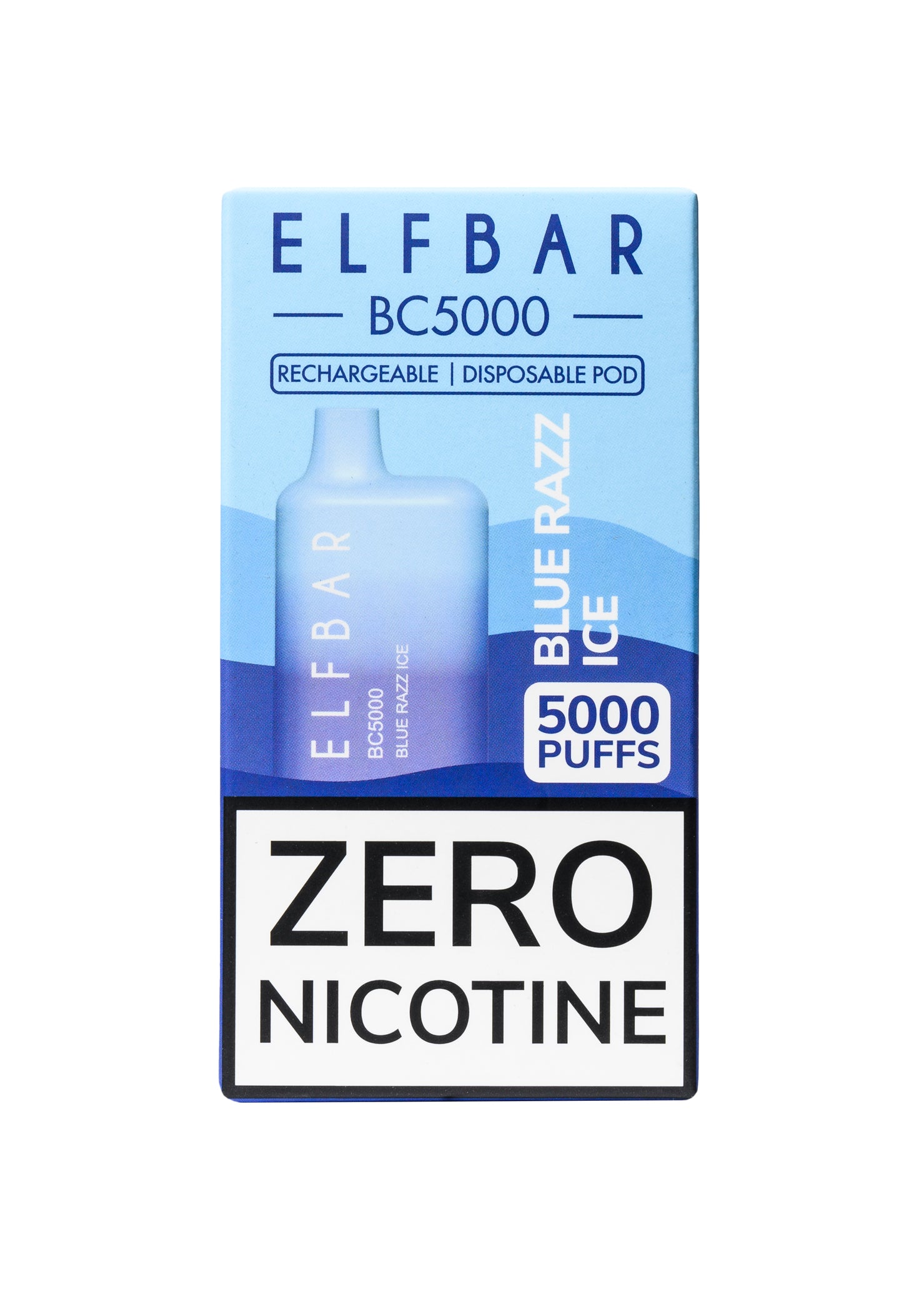 Elf Bar ZERO BC5000 Blue Razz Ice 0% | GetPop Elf Bar ZERO BC5000 Blue Razz Ice 0% | GetPop