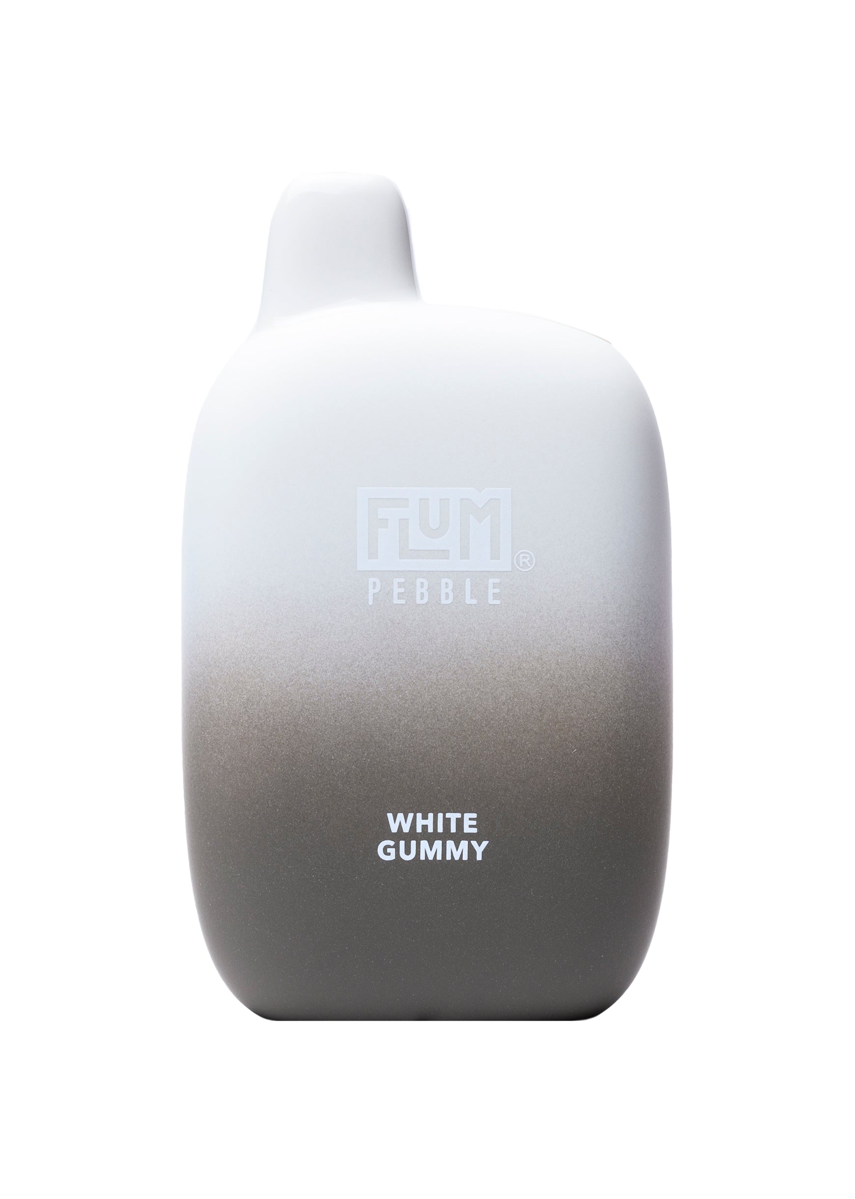 Flum Pebble 6000 White Gummy | GetPop Flum Pebble 6000 White Gummy | GetPop