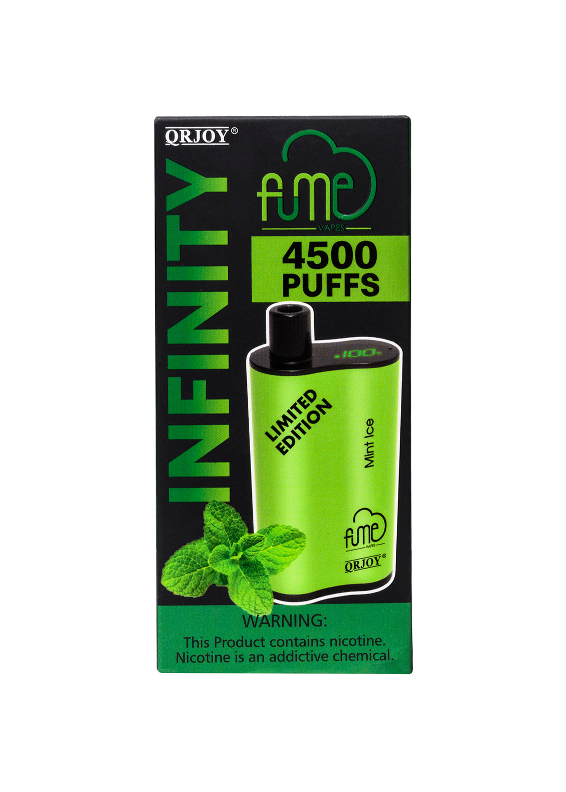 Fume Infinity Plus 4500 Mint Ice | GetPop Fume Infinity Plus 4500 Mint Ice | GetPop