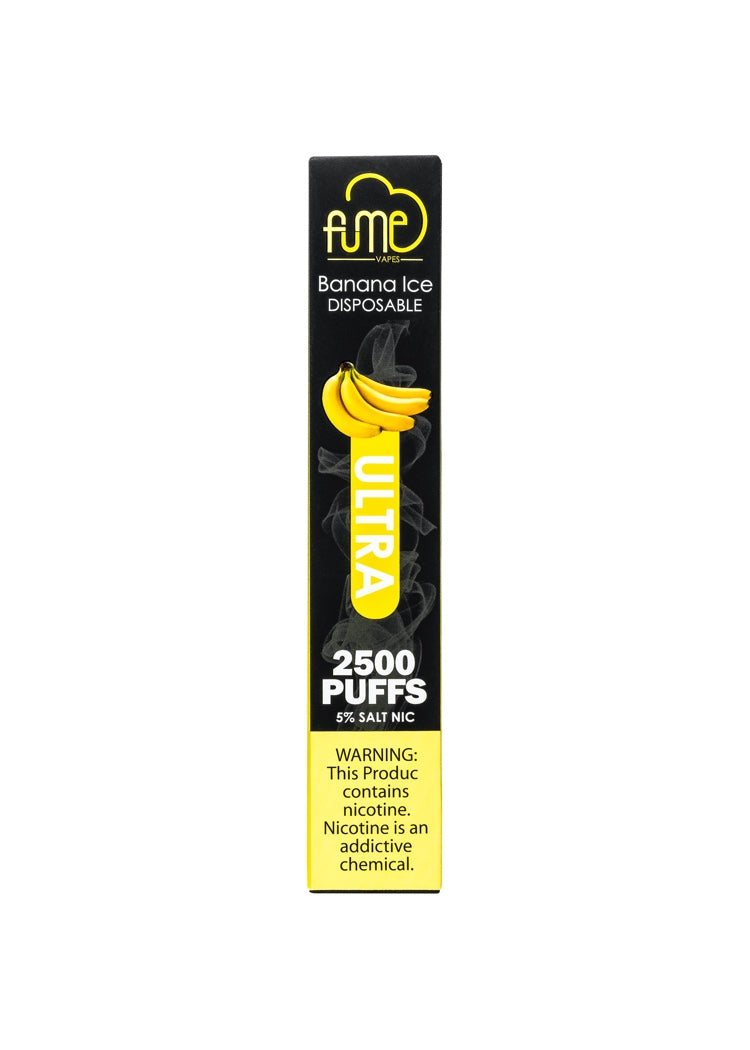 Fume Ultra 2500 Banana Ice | GetPop Fume Ultra 2500 Banana Ice | GetPop