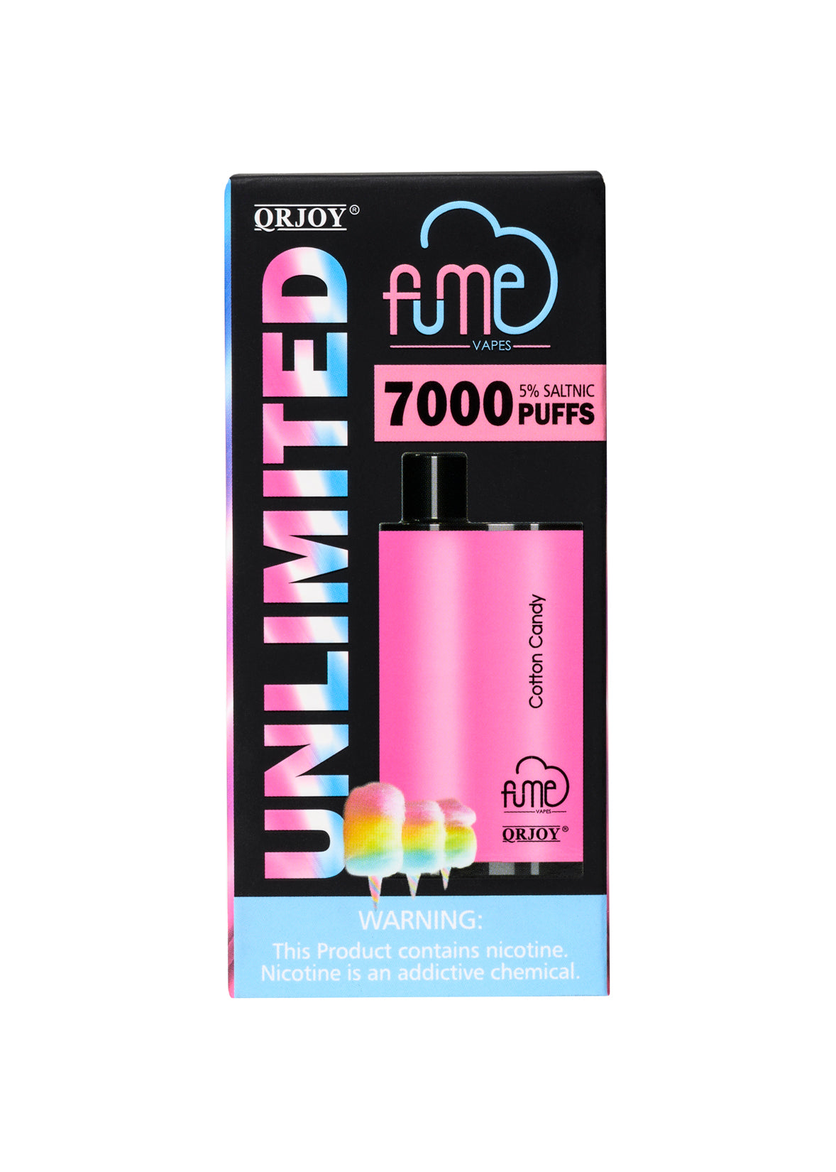 Fume Unlimited 7000 Cotton Candy | GetPop Fume Unlimited 7000 Cotton Candy | GetPop