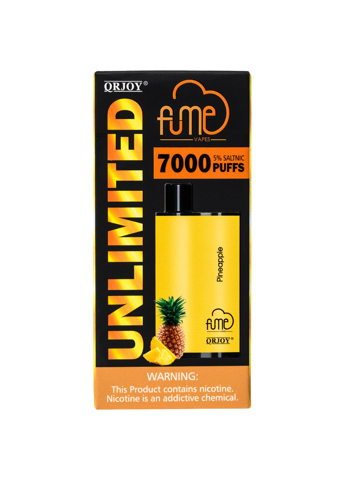 Fume Unlimited 7000 Pineapple | GetPop Fume Unlimited 7000 Pineapple | GetPop