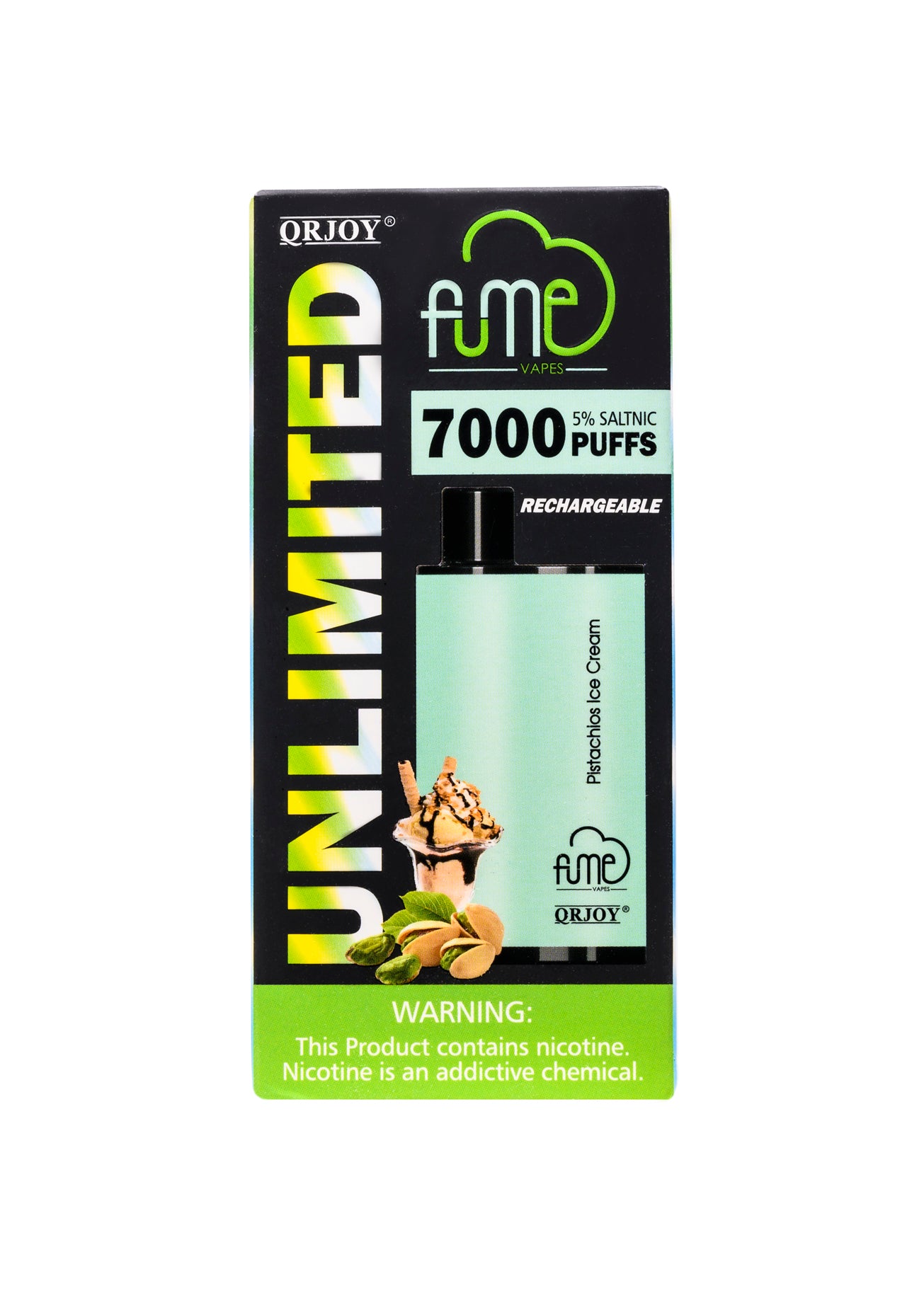 Fume Unlimited 7000 Pistachios Ice Cream | GetPop Fume Unlimited 7000 Pistachios Ice Cream | GetPop