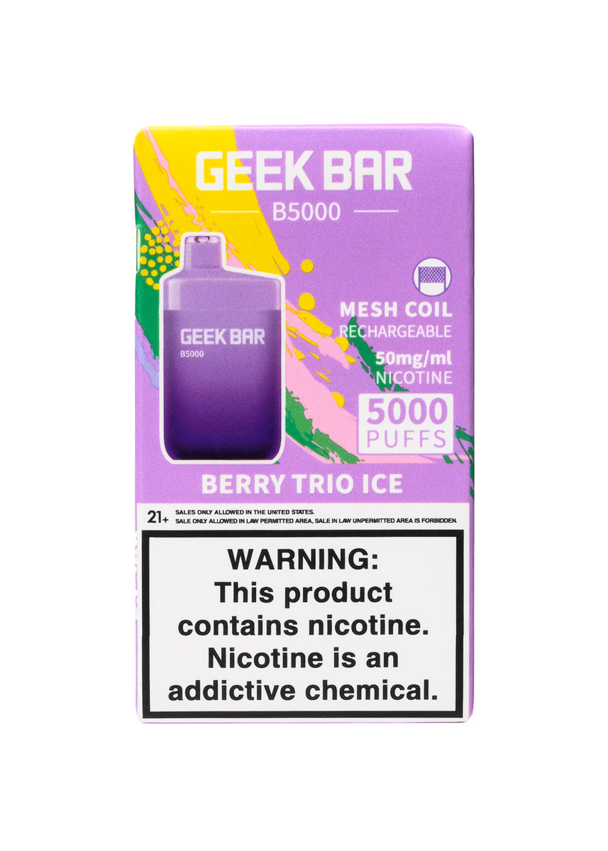 Geek Bar B5000 Berry Trio Ice GetPop