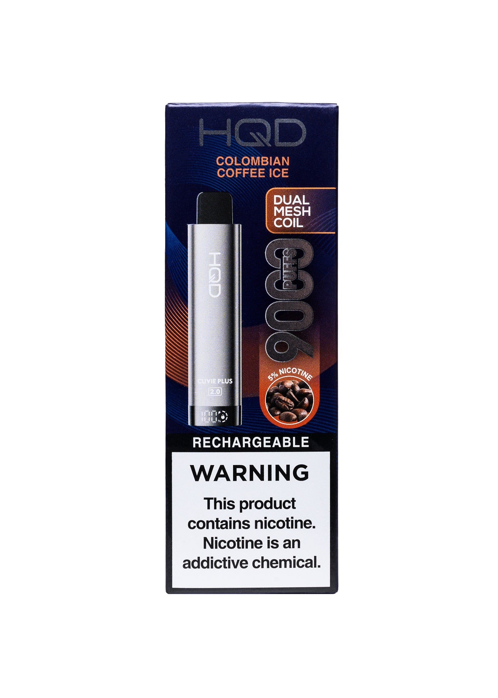 HQD Cuvie Plus 2.0 Colombian Coffee Ice | GetPop