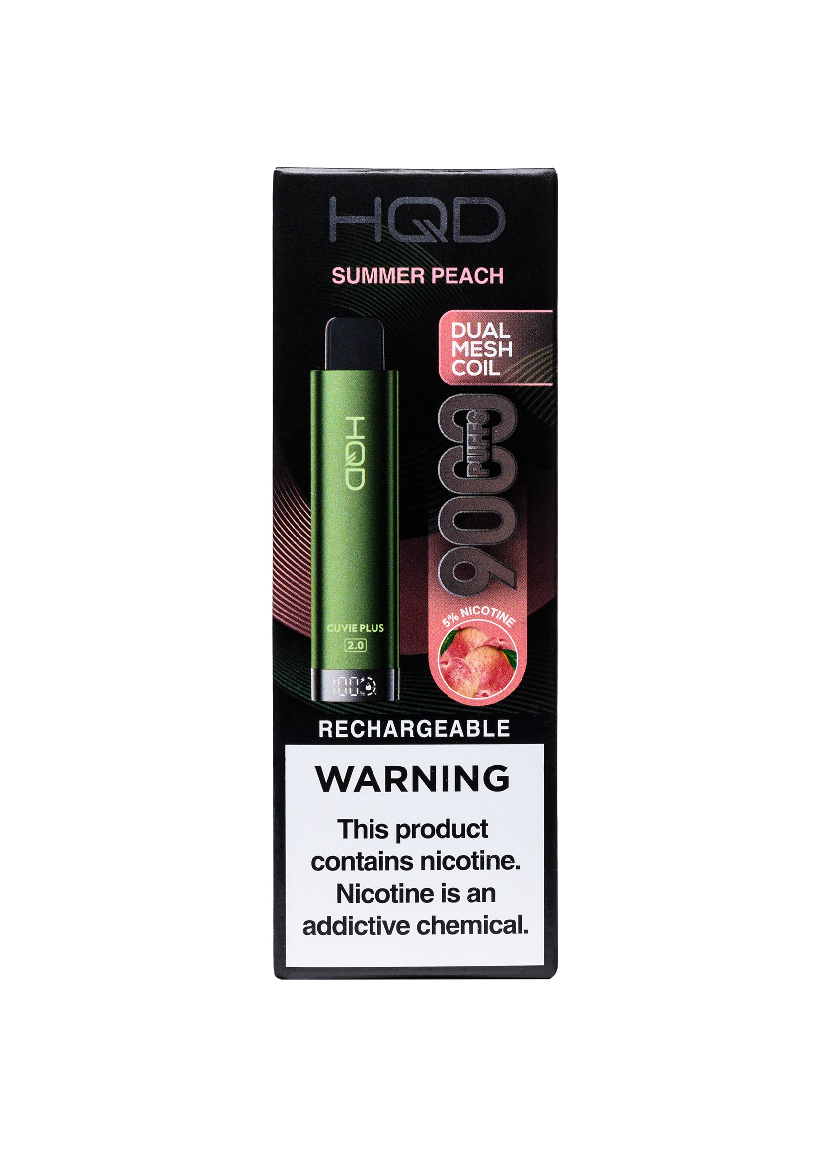 elf bar vape uk HQD Cuvie Plus 2.0 9000 Puffs main image 1