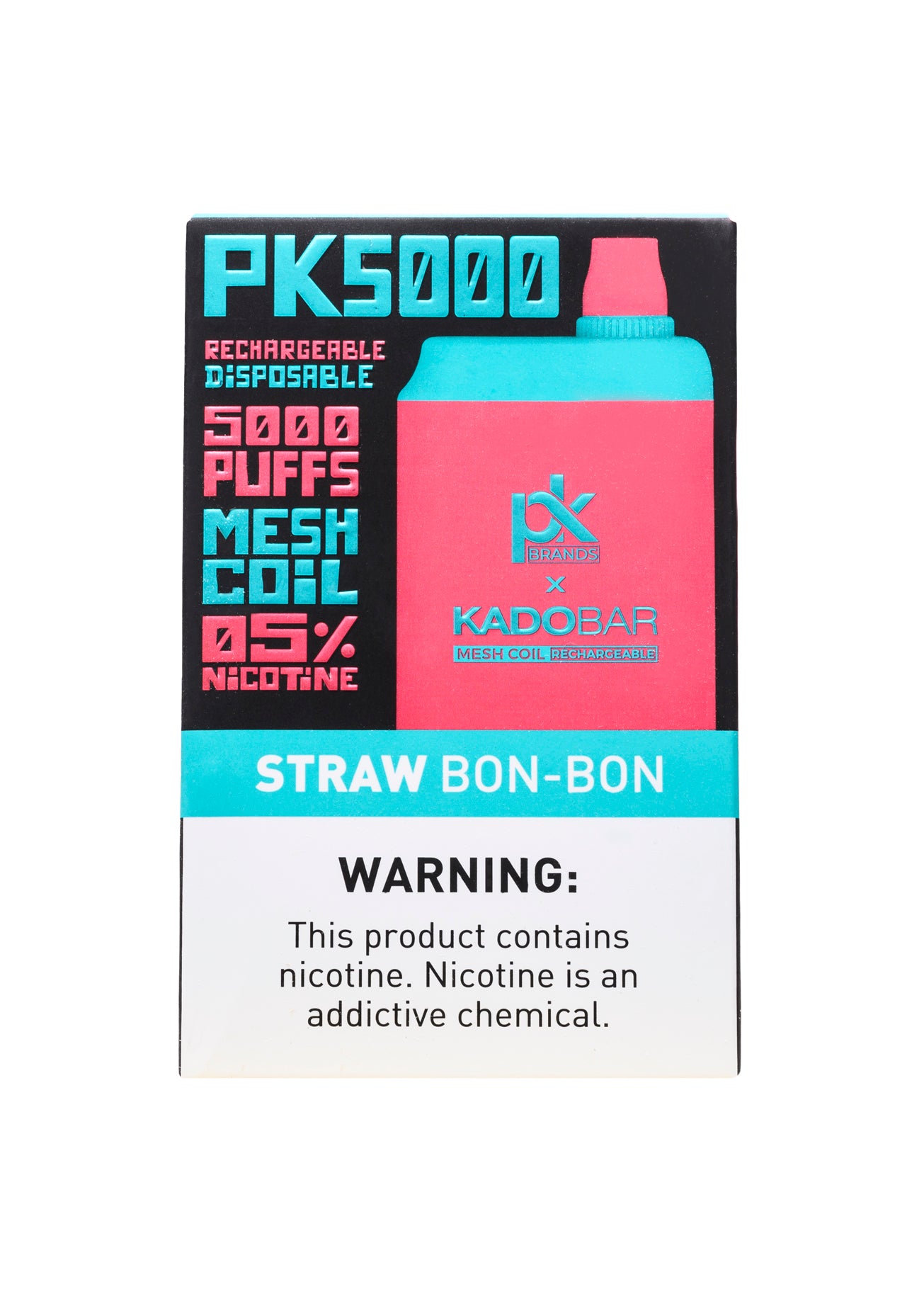 Kado Bar x Pod King PK5000 Straw Bon-Bon | GetPop Kado Bar x Pod King PK5000 Straw Bon-Bon | GetPop