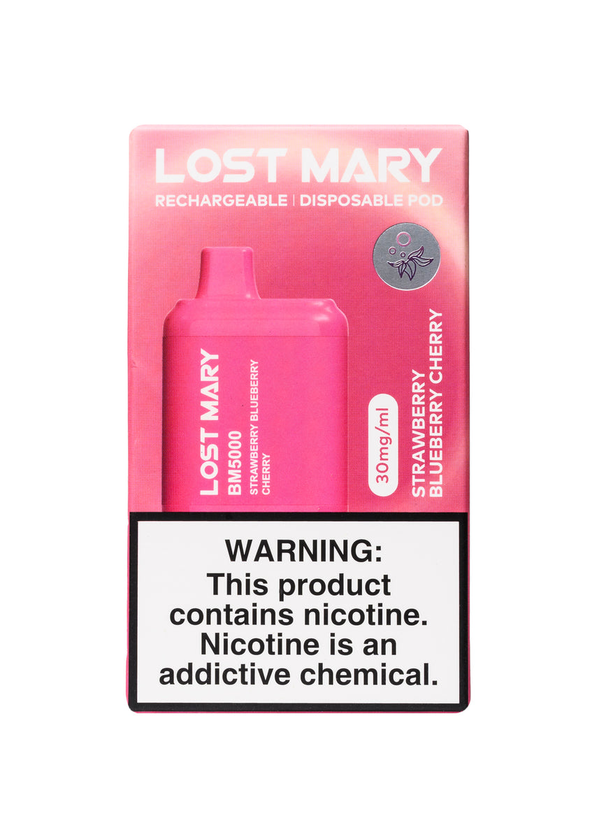 Lost Mary BM5000 Strawberry Blueberry Cherry 3%