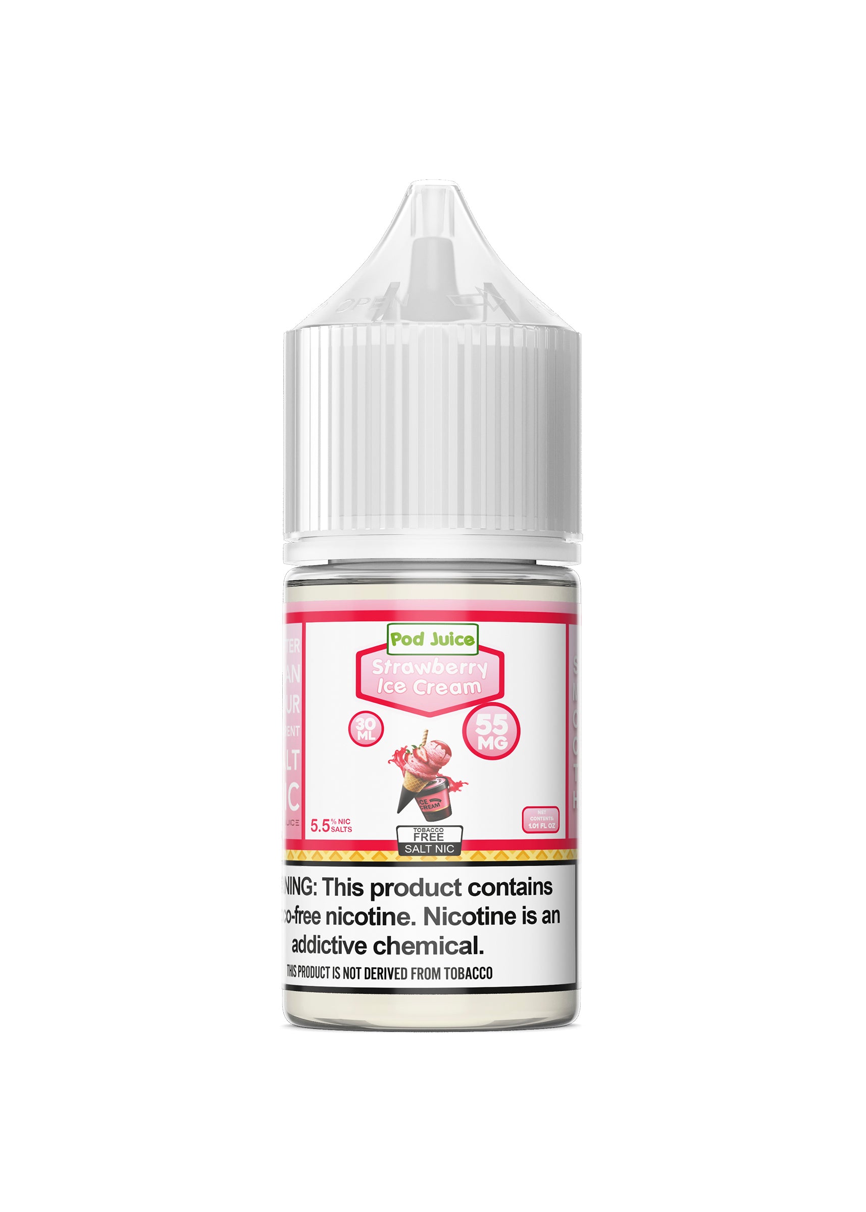 ice cream vape juice Elf Bar Vape Juice - Strawberry Ice Cream Nic Salts
