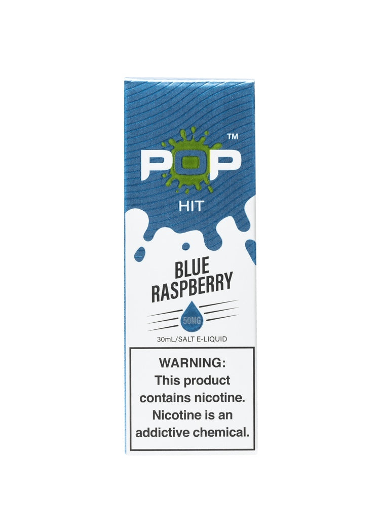 Pop Hit Salt Blue Raspberry | GetPop Pop Hit Salt Blue Raspberry | GetPop