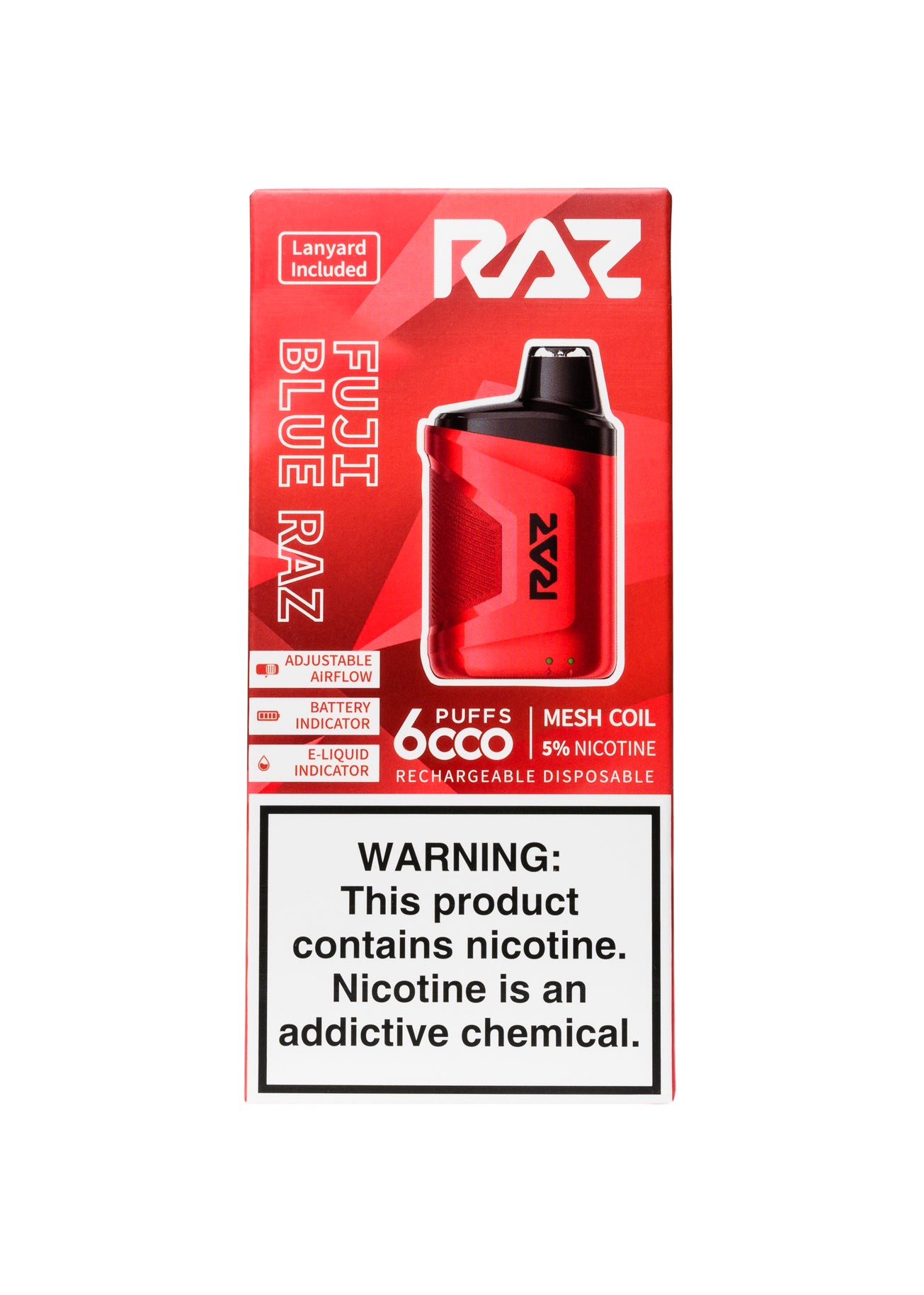RAZ CA6000 Fuji Blue Raz | GetPop RAZ CA6000 Fuji Blue Raz | GetPop