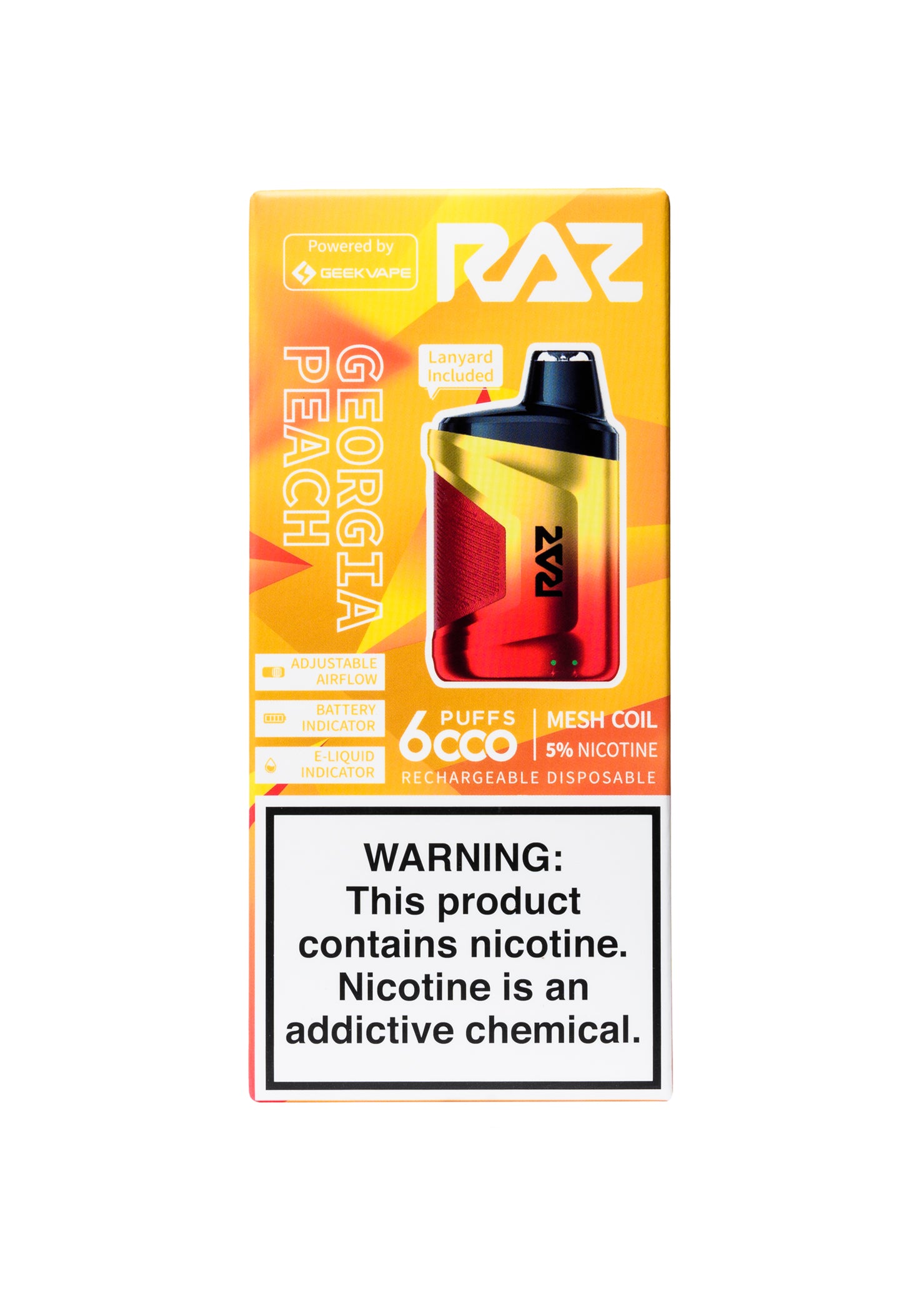 RAZ CA6000 Georgia Peach | GetPop RAZ CA6000 Georgia Peach | GetPop