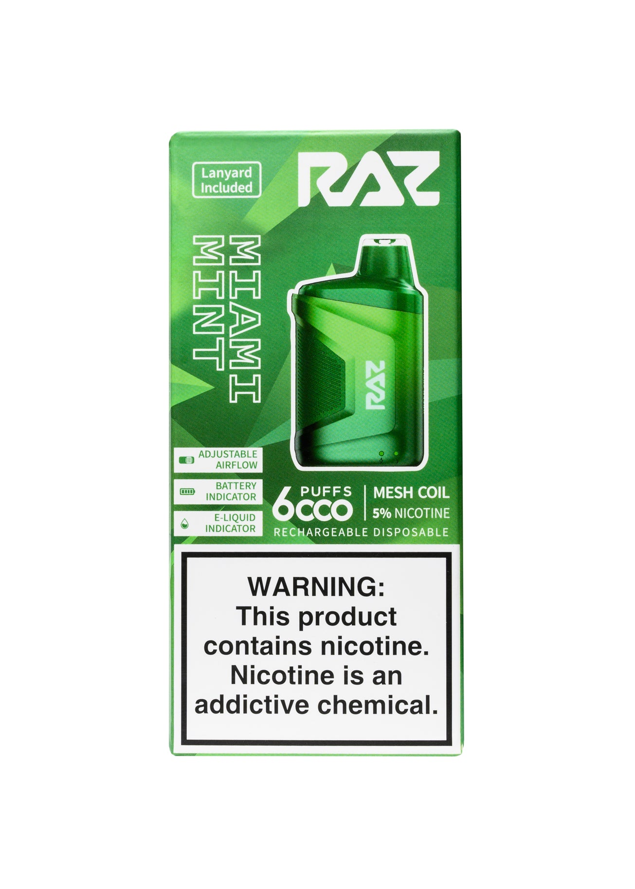 RAZ CA6000 Miami Mint | GetPop RAZ CA6000 Miami Mint | GetPop