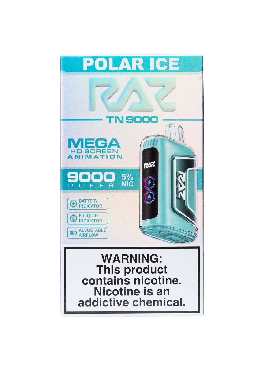 RAZ TN9000 Polar Ice | GetPop RAZ TN9000 Polar Ice | GetPop