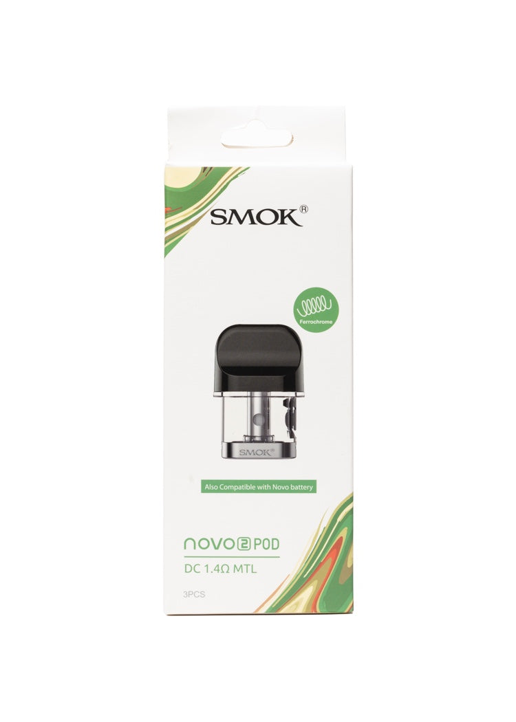 SMOK Novo Pods Novo 2 Pods (DC 1.4 MTL) | GetPop SMOK Novo Pods Novo 2 Pods (DC 1.4 MTL) | GetPop