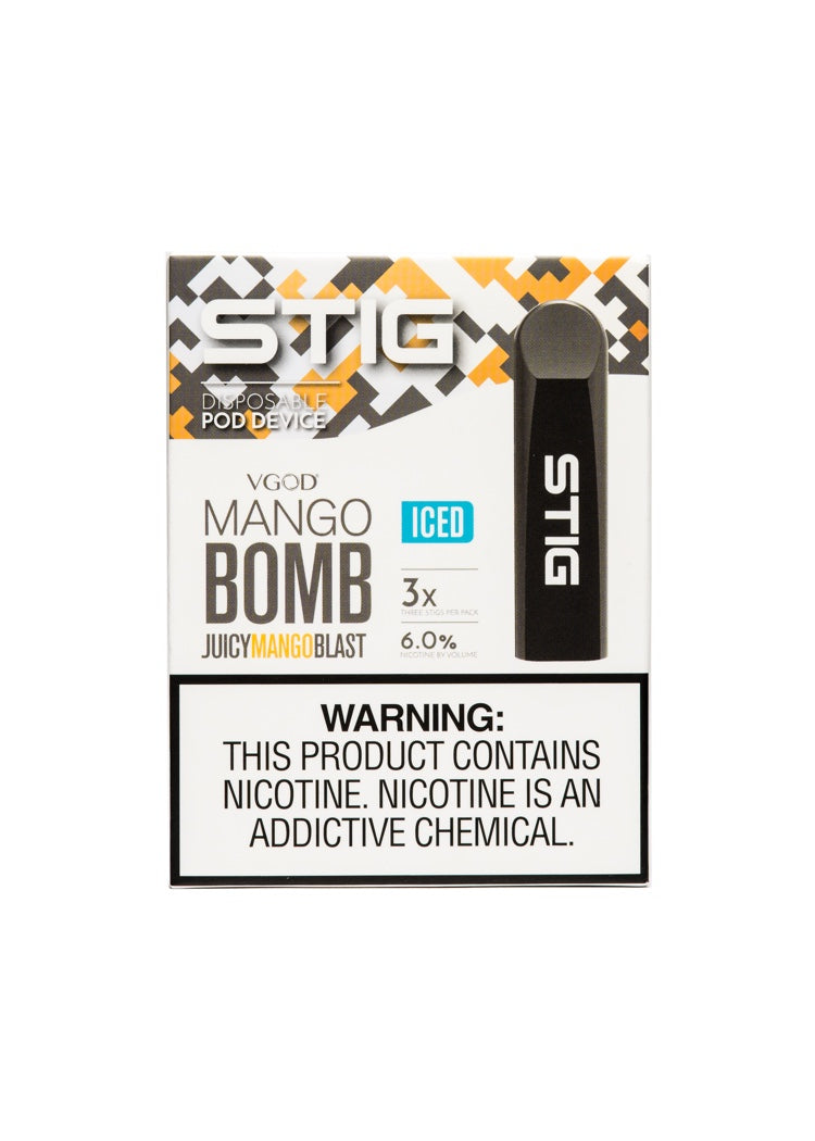 STIG Iced Mango Bomb | GetPop STIG Iced Mango Bomb | GetPop