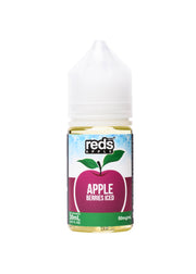 7 Daze Reds Apple Salt Berries Iced Salt Nicotine E-Liquid