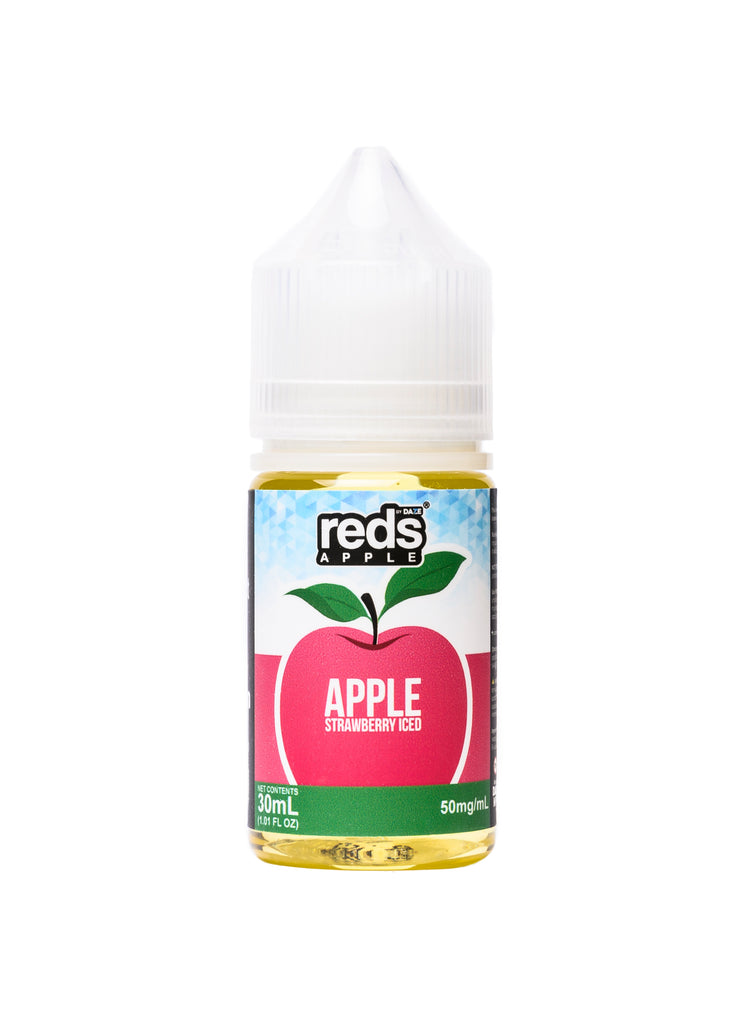 7 Daze Reds Apple Salt Strawberry Iced Salt Nicotine E-Liquid