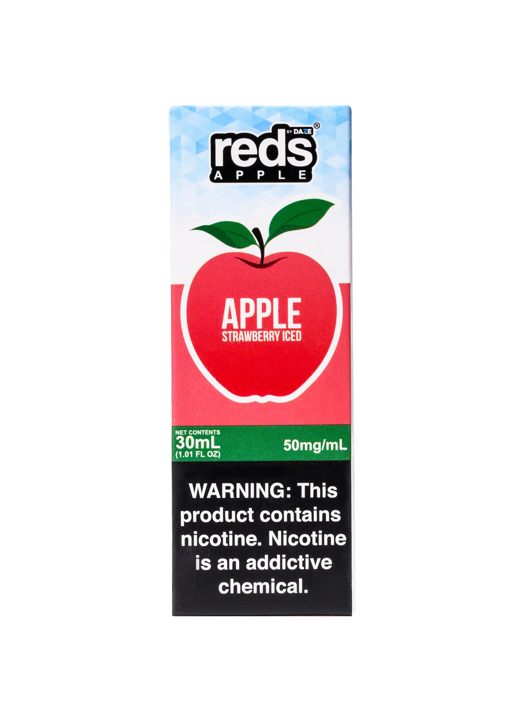 Daze Vape Juice Salt Nic 7 Daze Reds Apple Salt Strawberry Iced Daze Vape Juice Salt Nic 7 Daze Reds Apple Salt Strawberry Iced