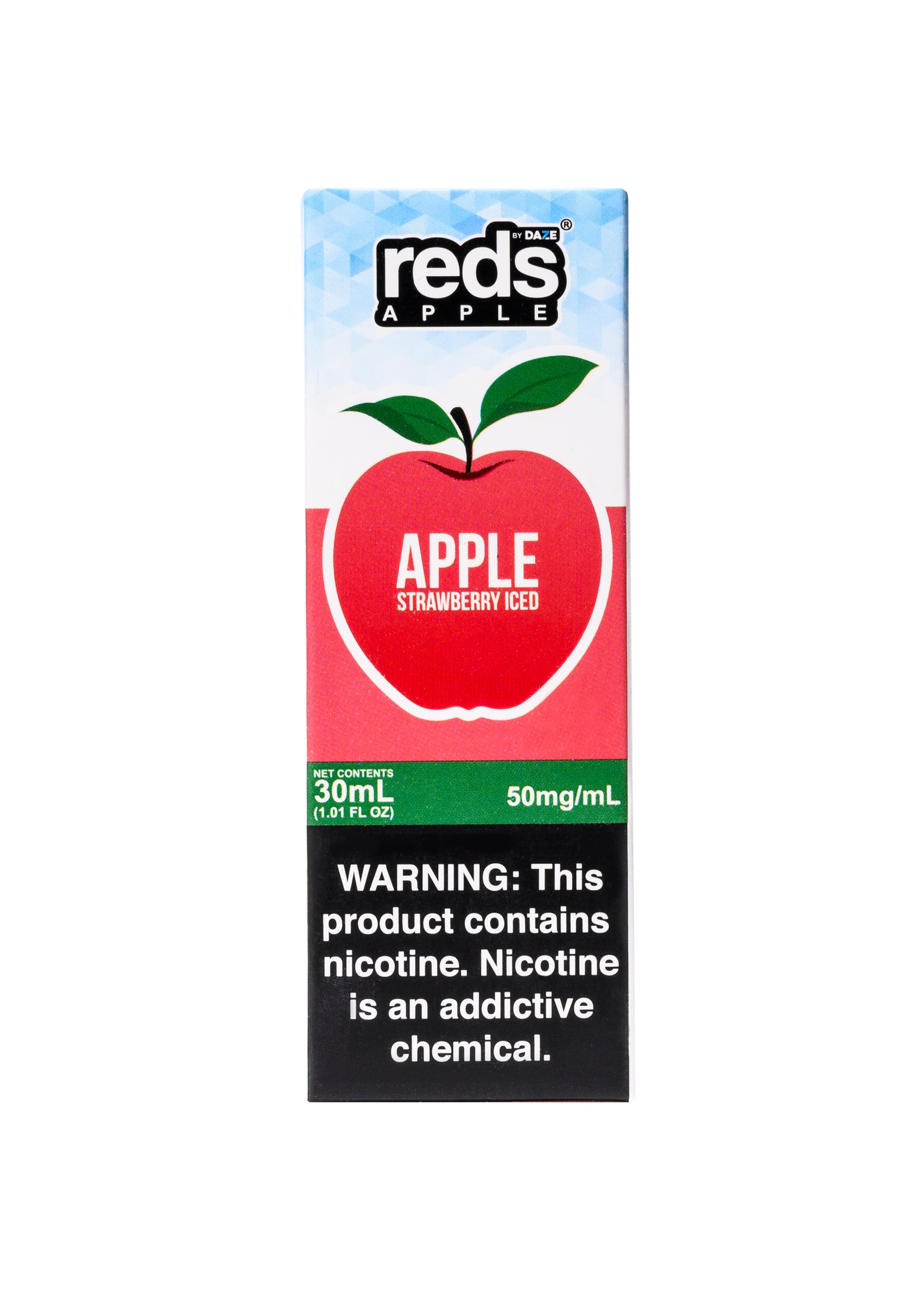 7 Daze Reds Apple Salt Strawberry Iced Salt Nicotine E-Liquid