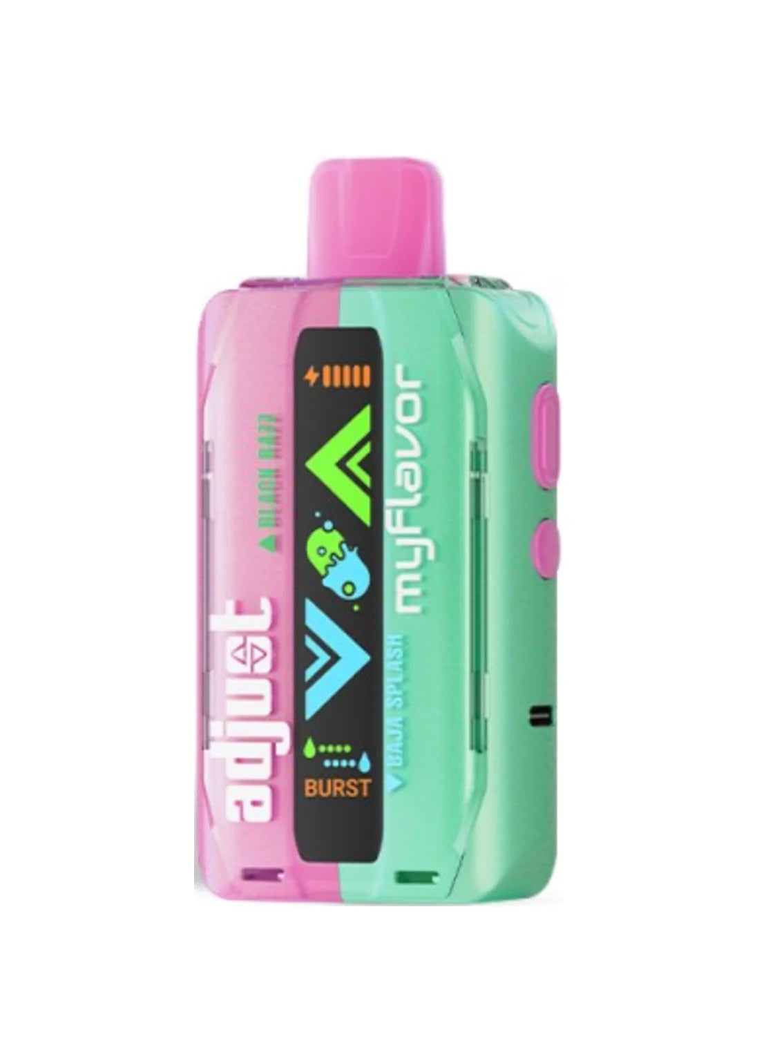 Adjust MyFlavor 40K Black Razz Baja Splash vape device