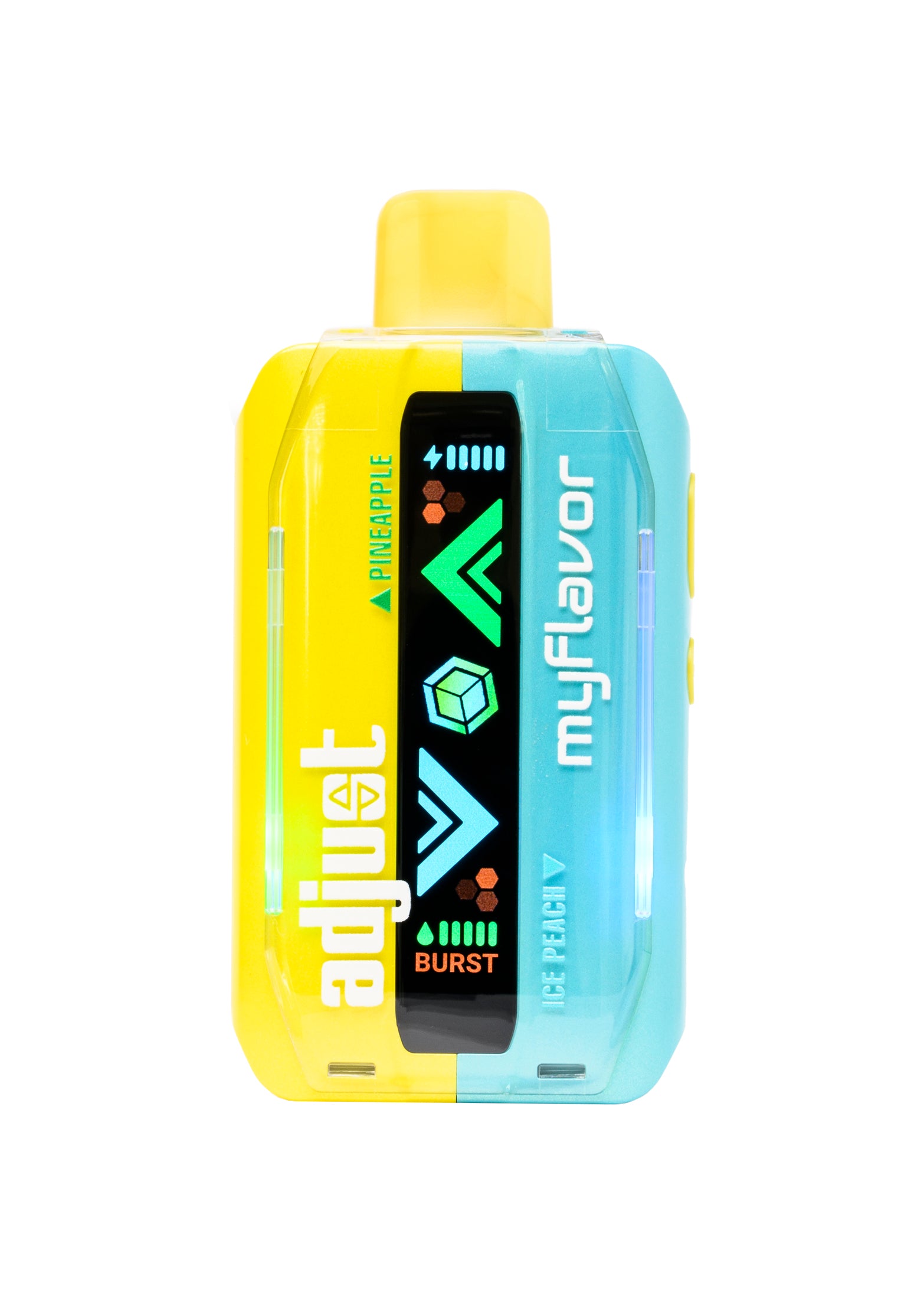 Adjust MyFlavor 40K Pineapple Ice Peach | GetPop Adjust MyFlavor 40K Pineapple Ice Peach | GetPop