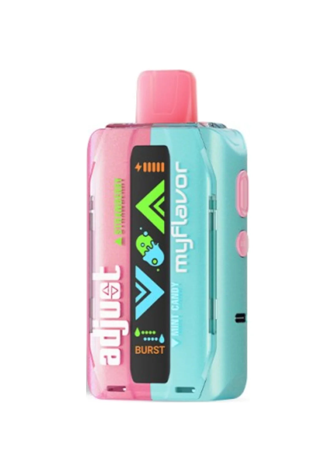 Adjust MyFlavor 40K Strawberry Mint Candy vape device